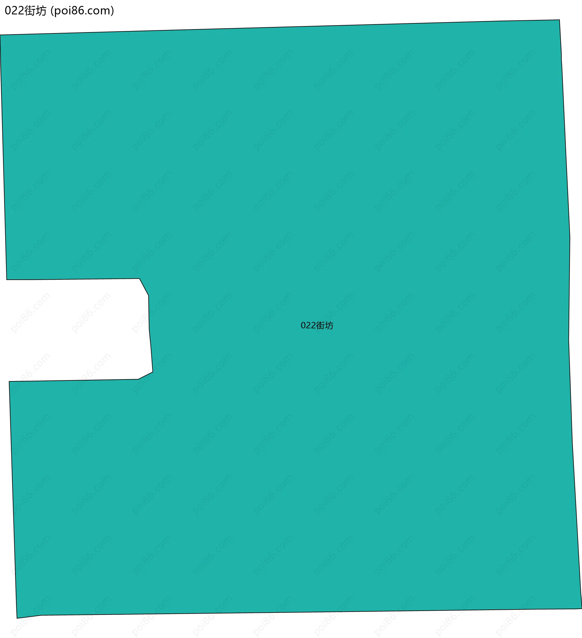 022街坊边界地图