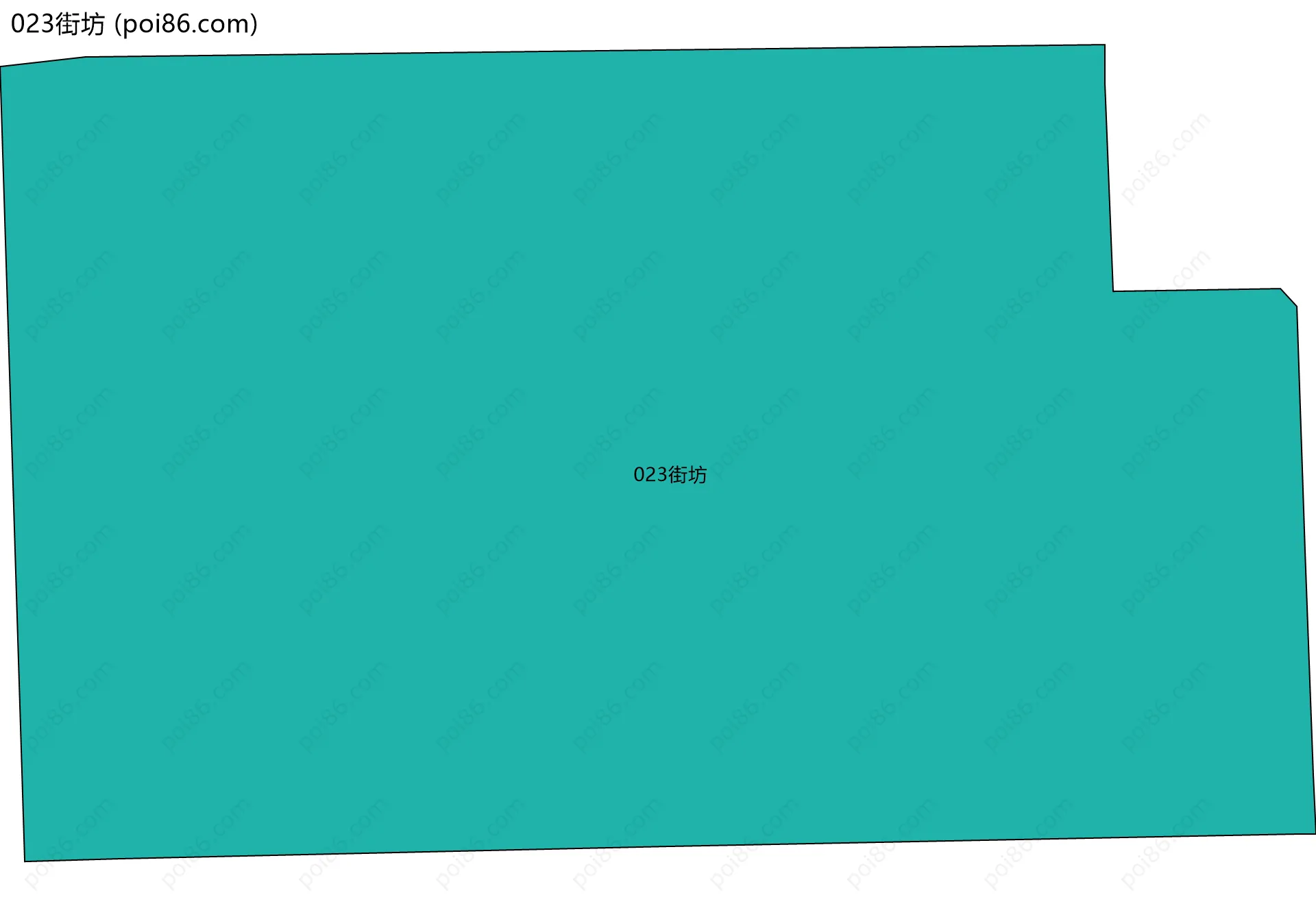 023街坊边界地图