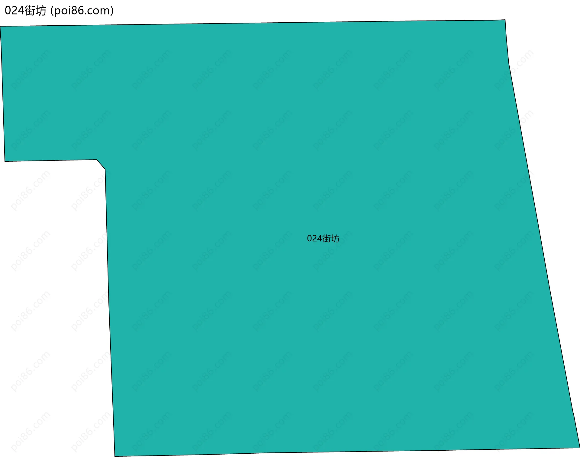 024街坊边界地图