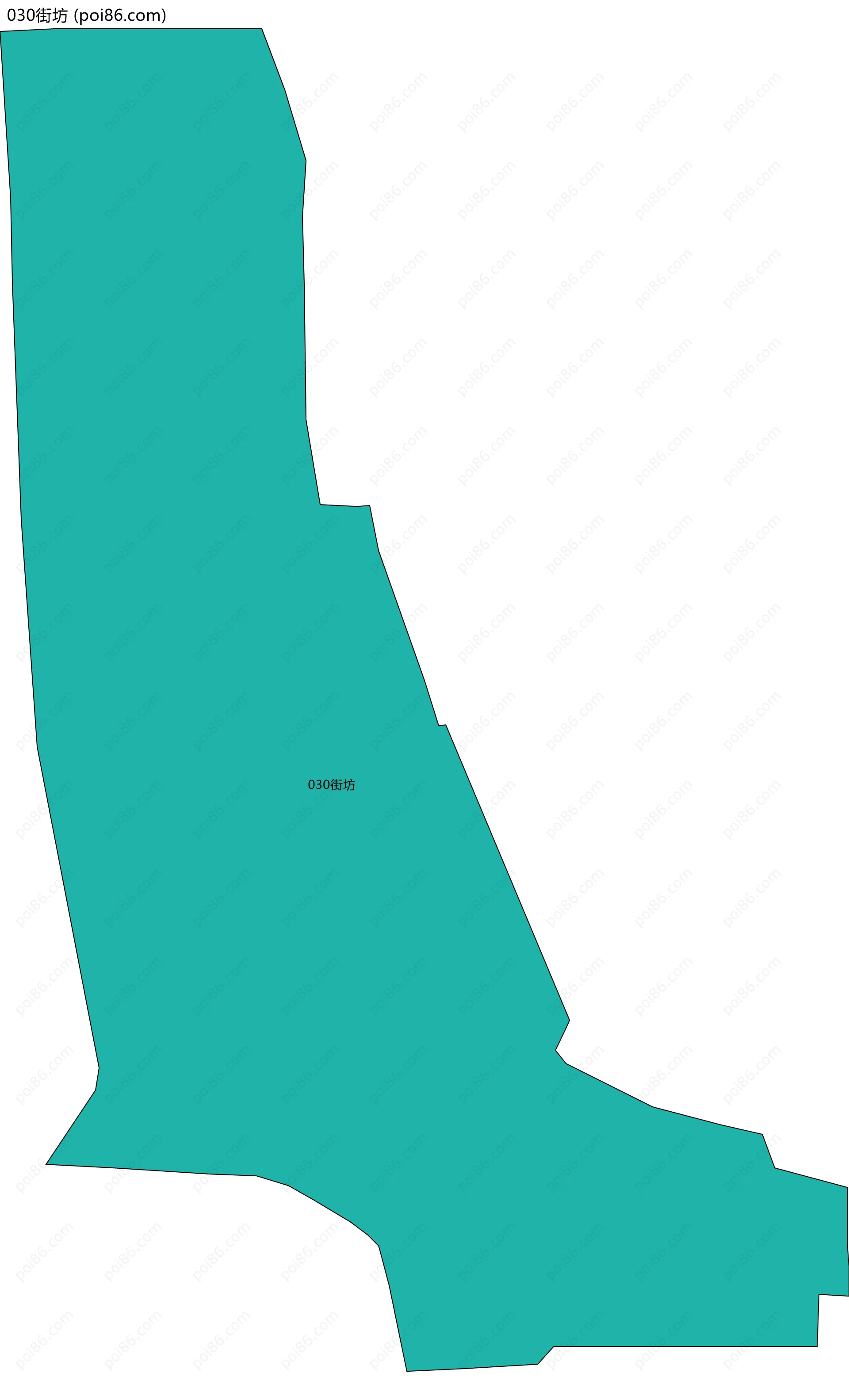 030街坊边界地图