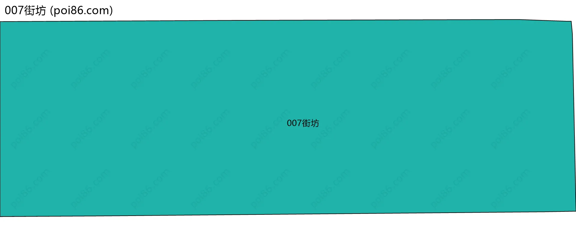 007街坊边界地图