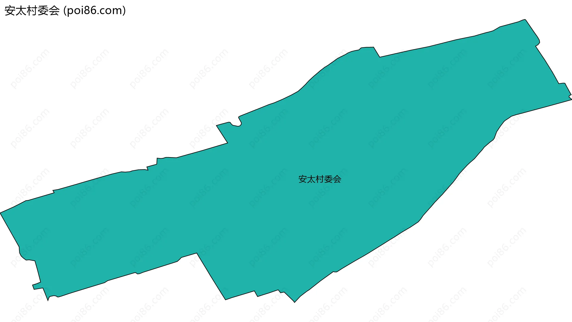 安太村委会边界地图