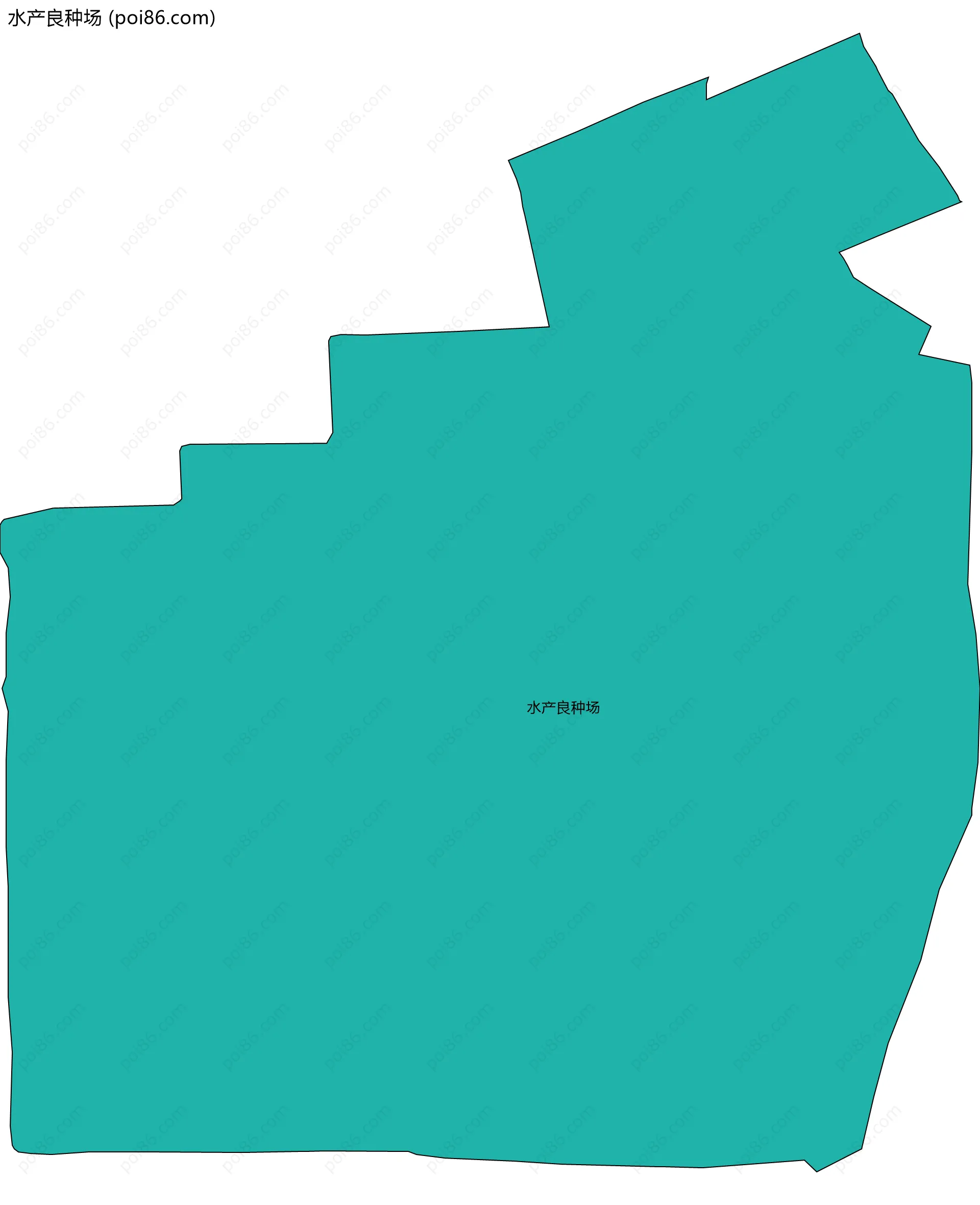 水产良种场边界地图