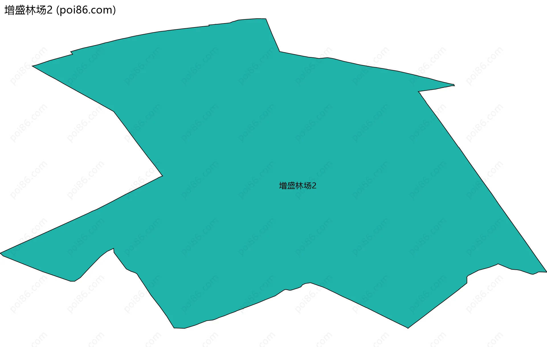 增盛林场2边界地图