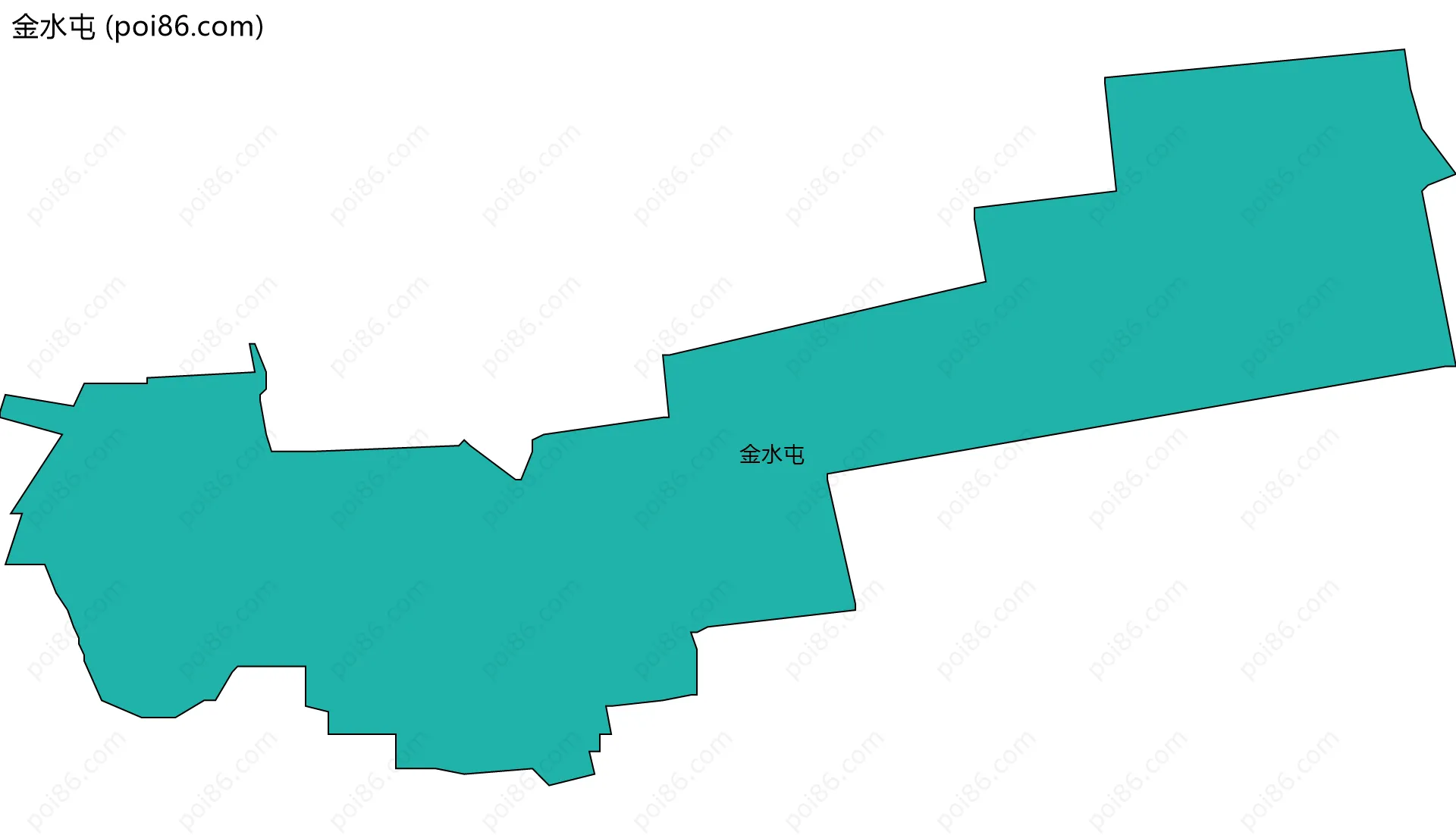 金水屯边界地图