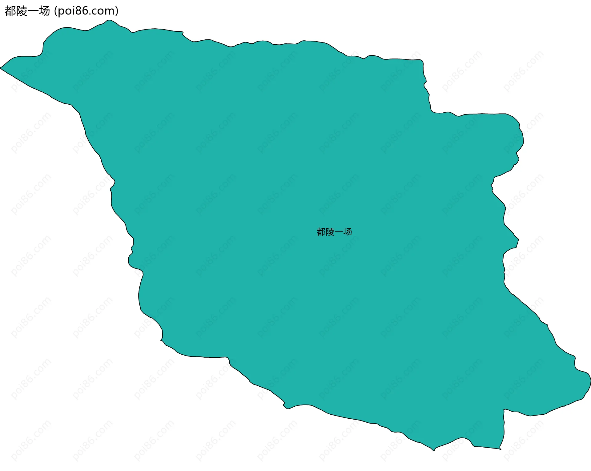 都陵一场边界地图