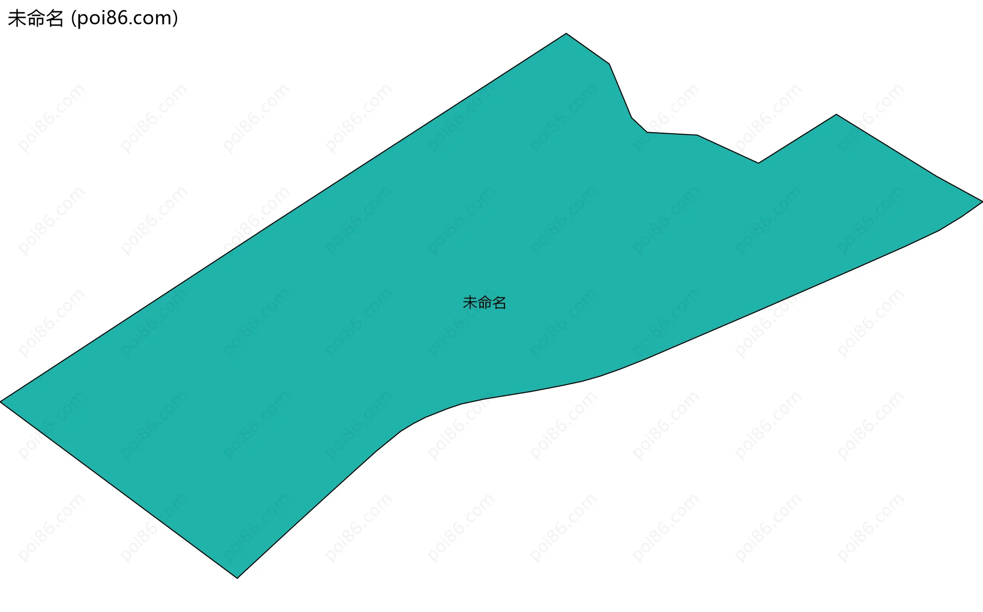 未命名边界地图