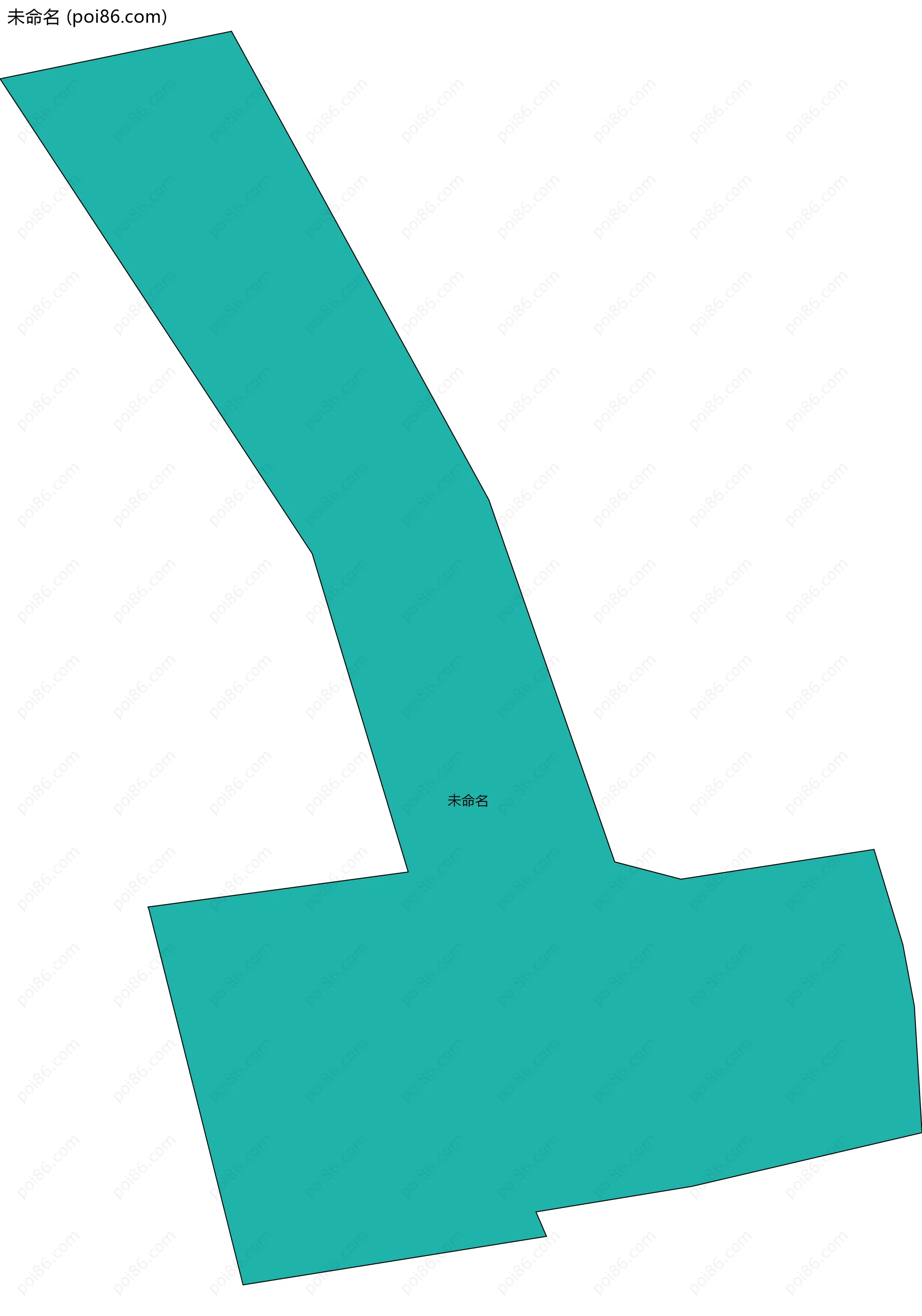 未命名边界地图