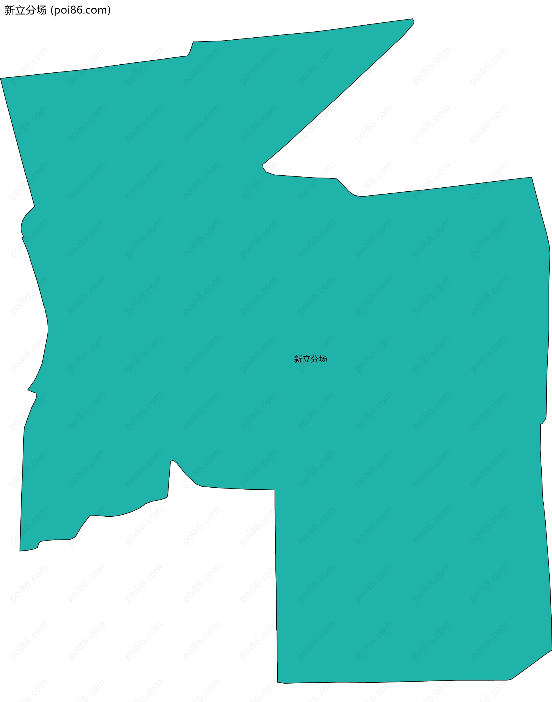 新立分场边界地图