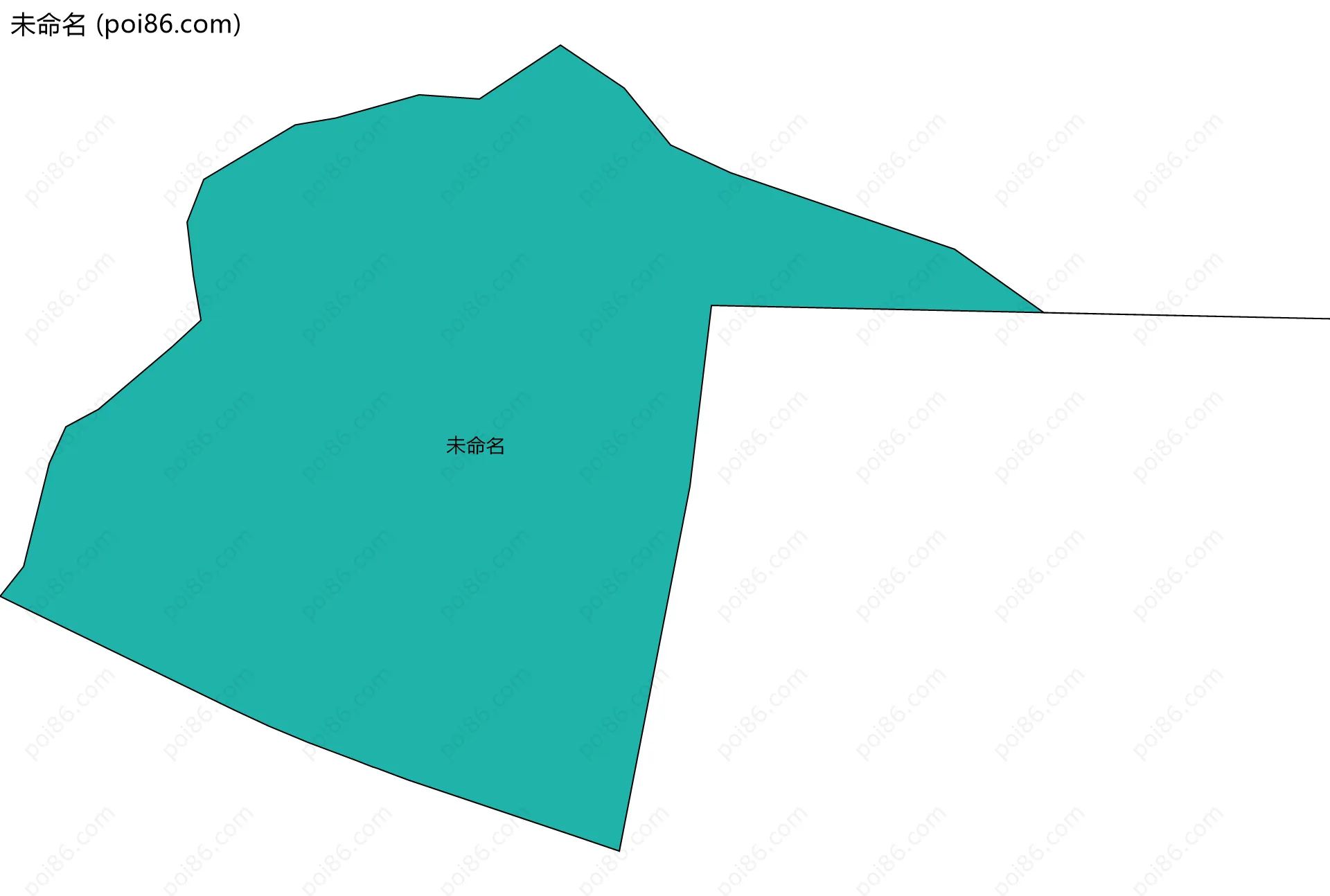 未命名边界地图