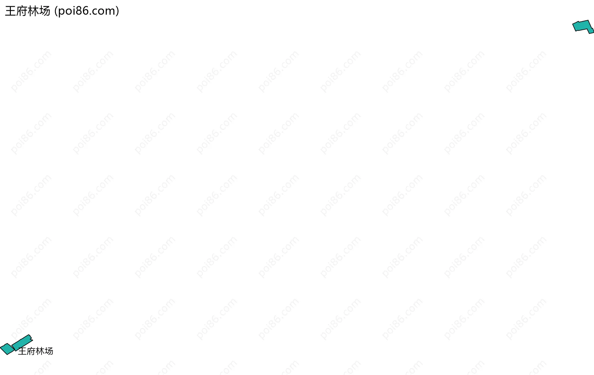 王府林场边界地图