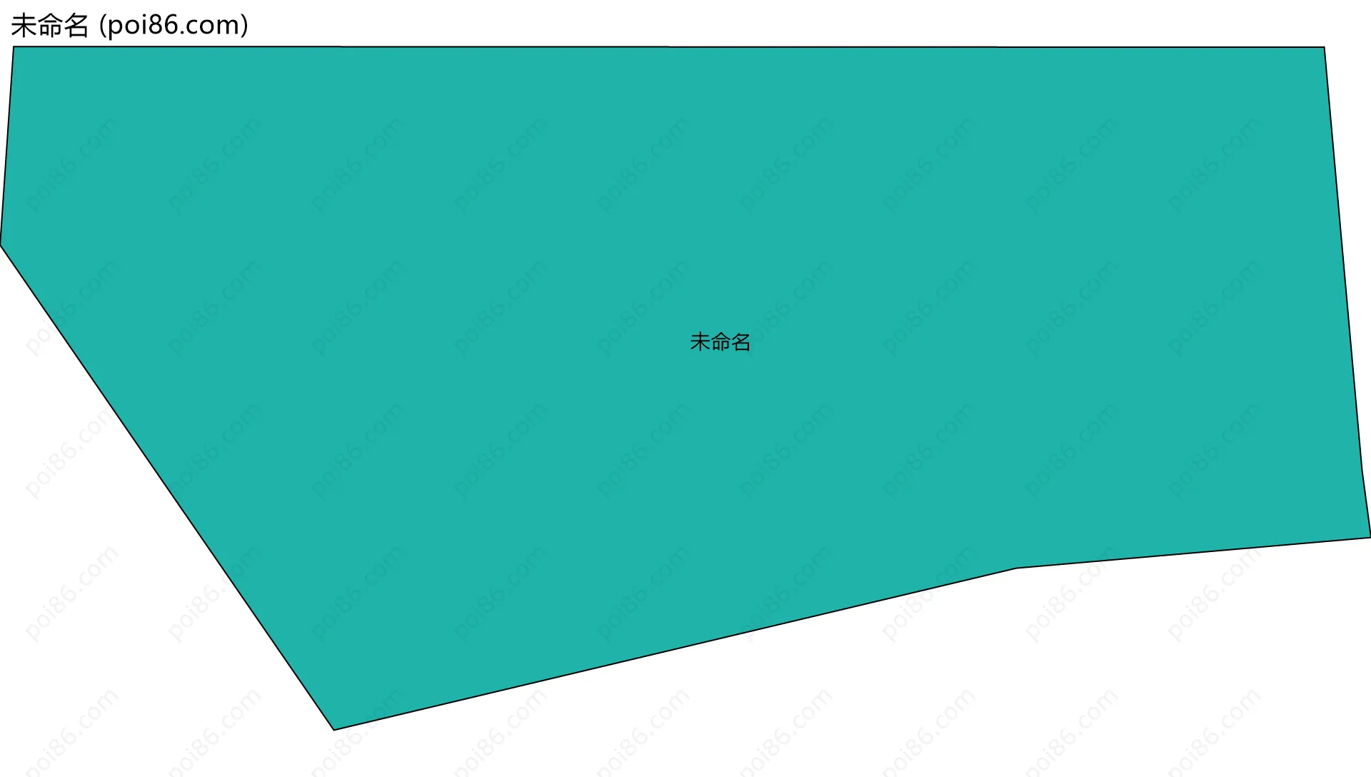 未命名边界地图