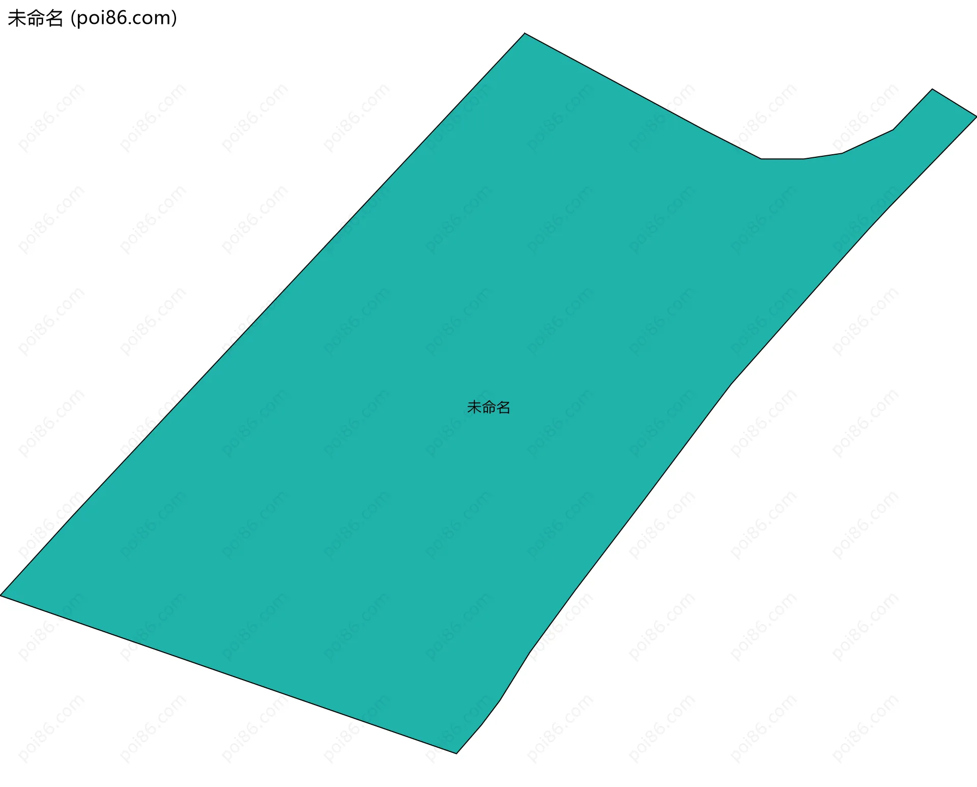 未命名边界地图