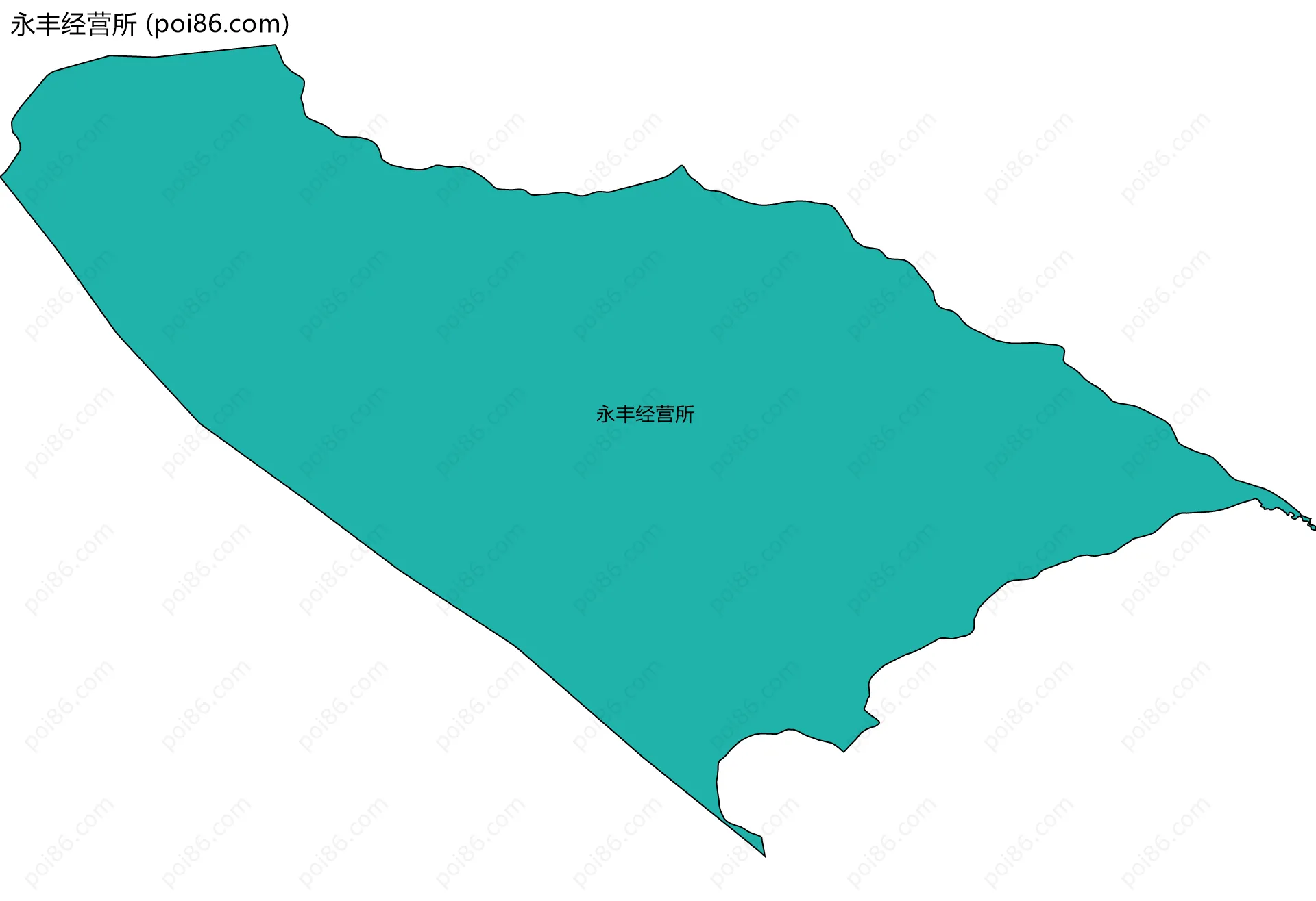 永丰经营所边界地图