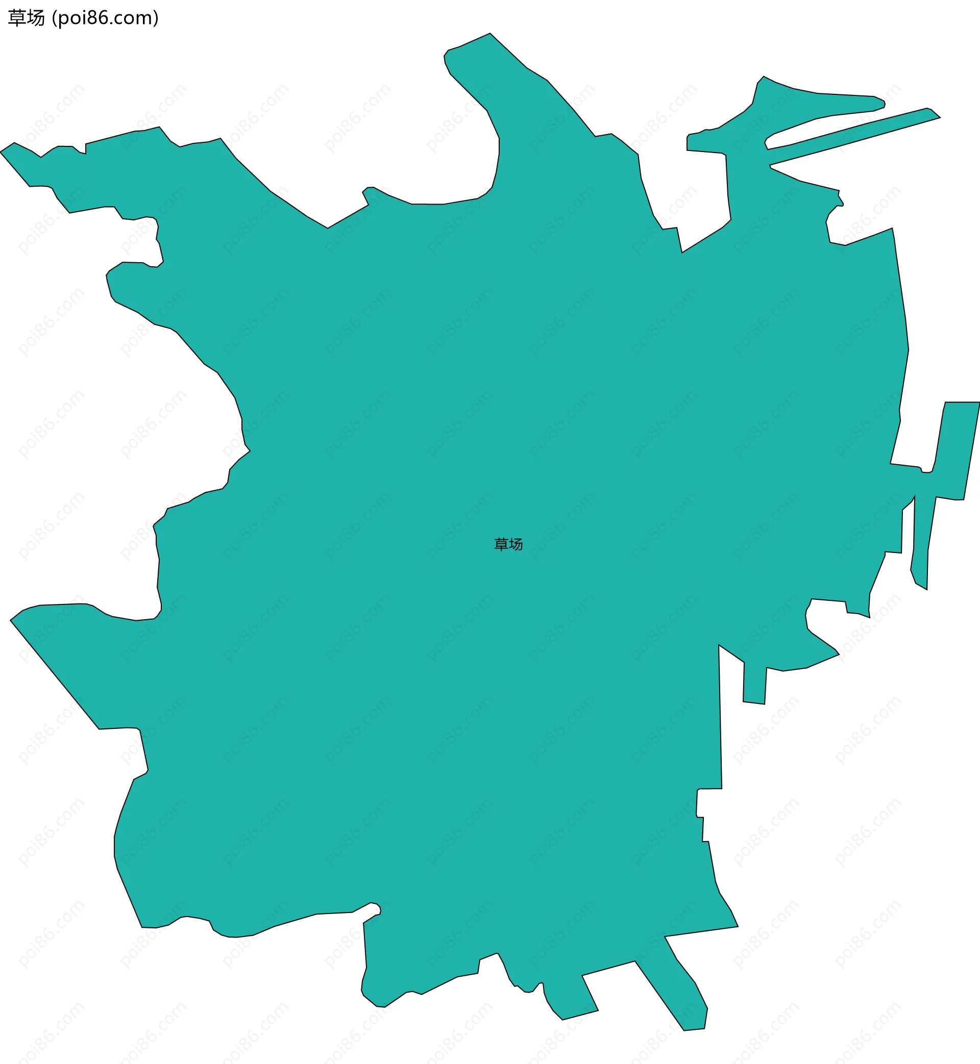 草场边界地图
