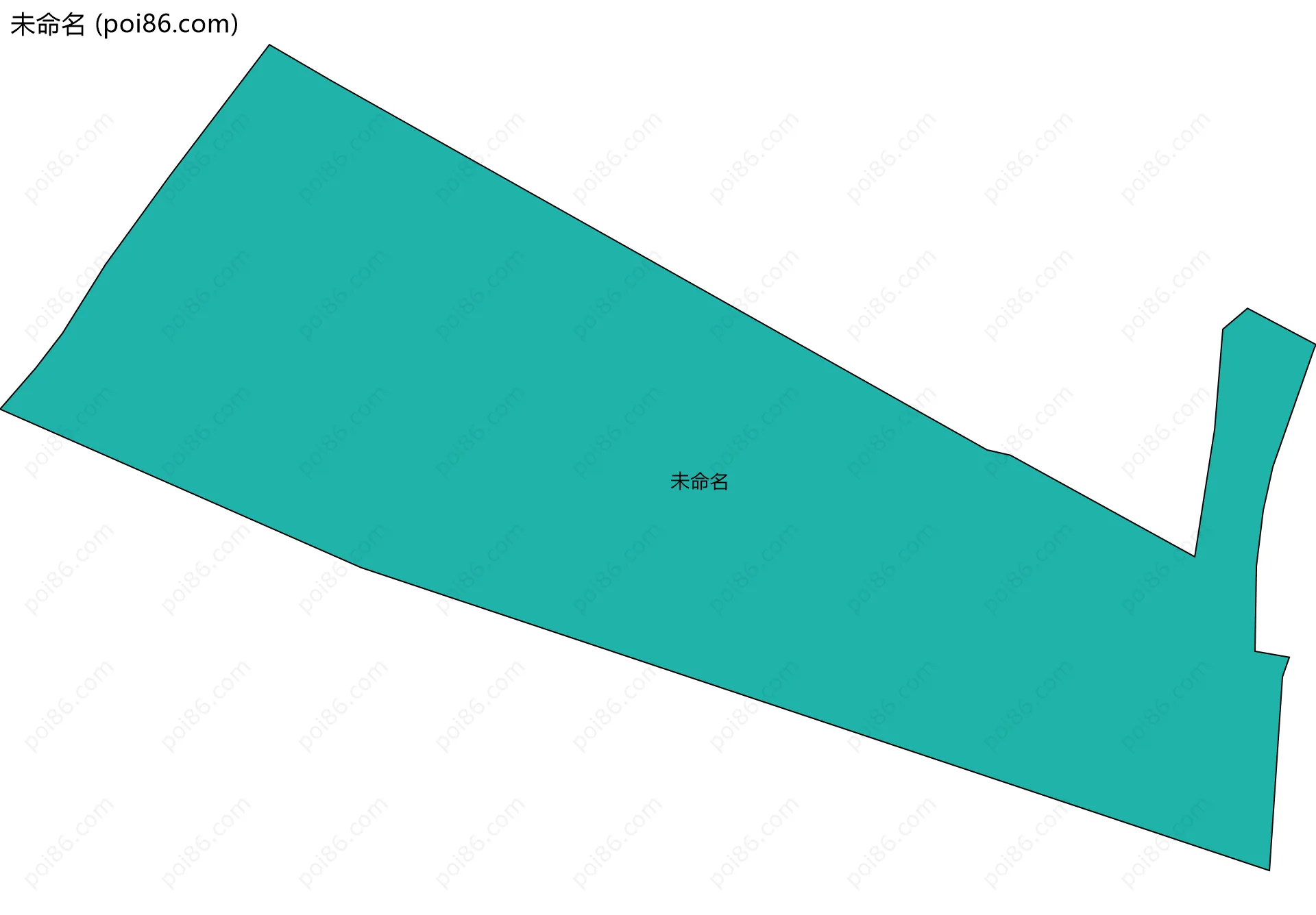 未命名边界地图