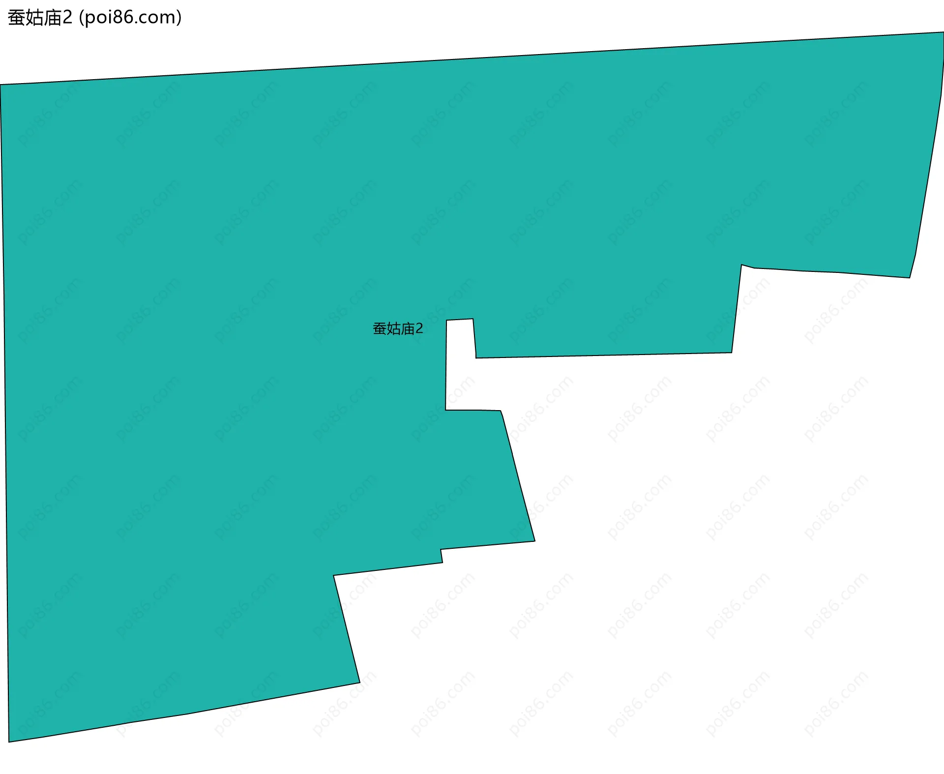蚕姑庙2边界地图