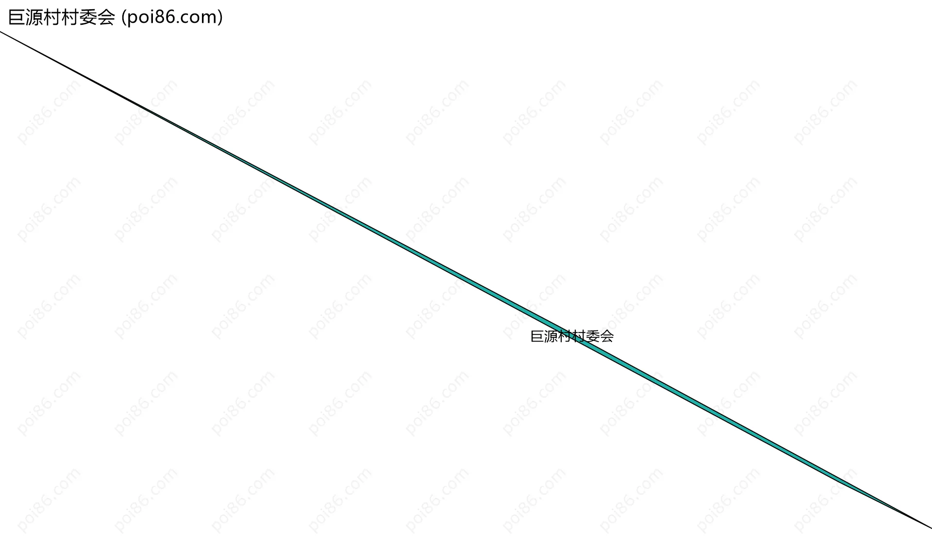 巨源村村委会边界地图