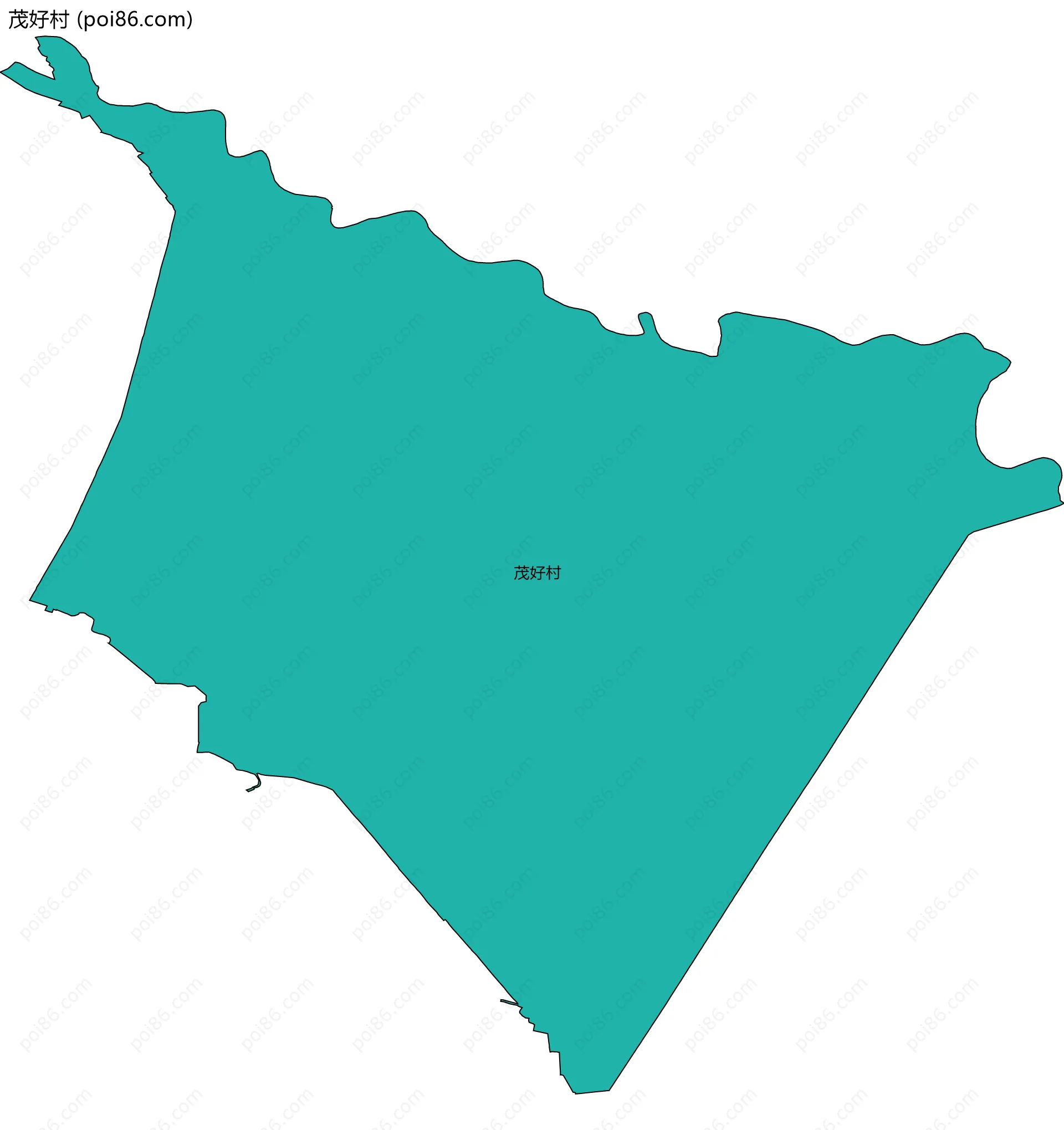 茂好村边界地图