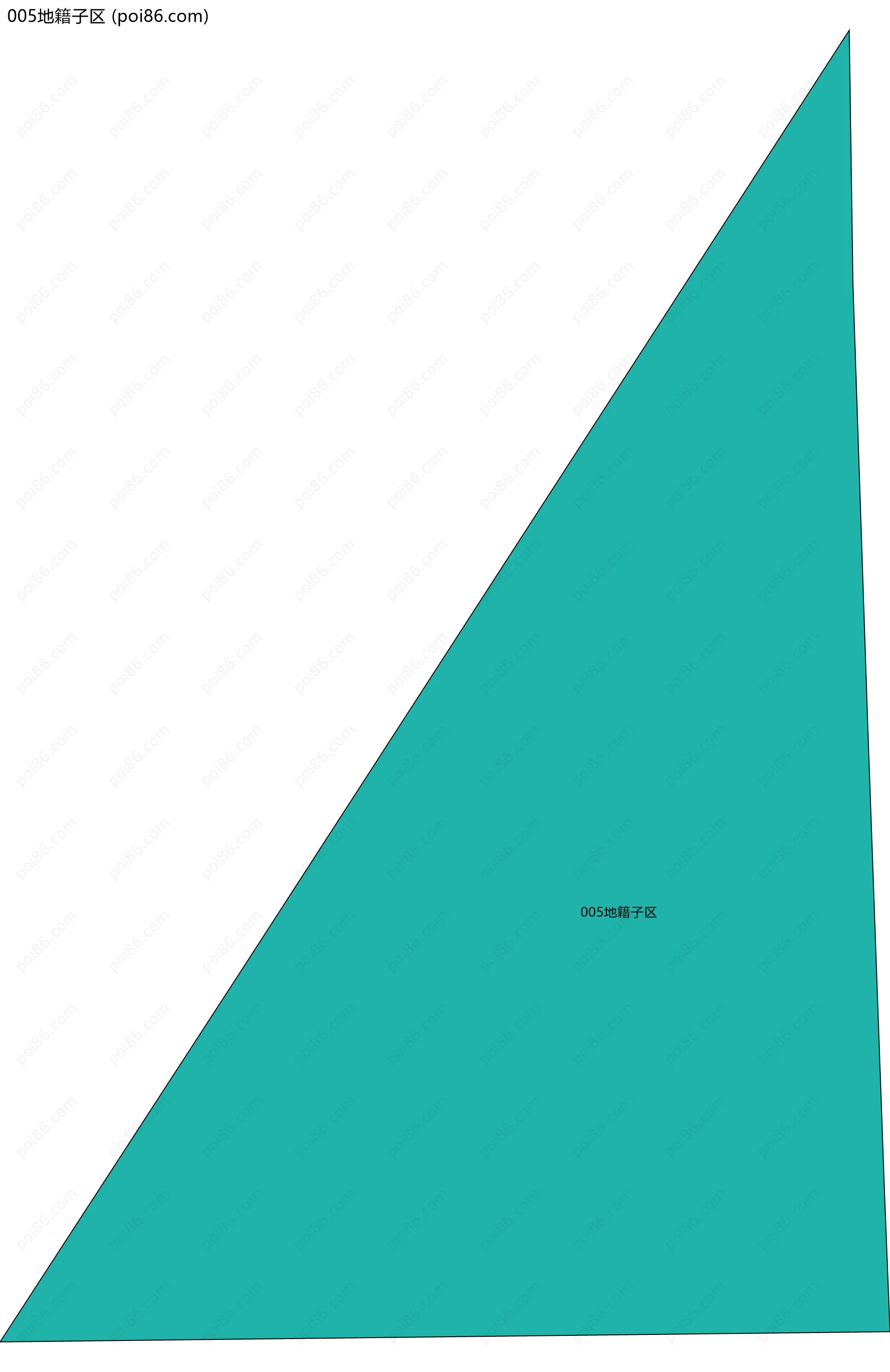 005地籍子区边界地图