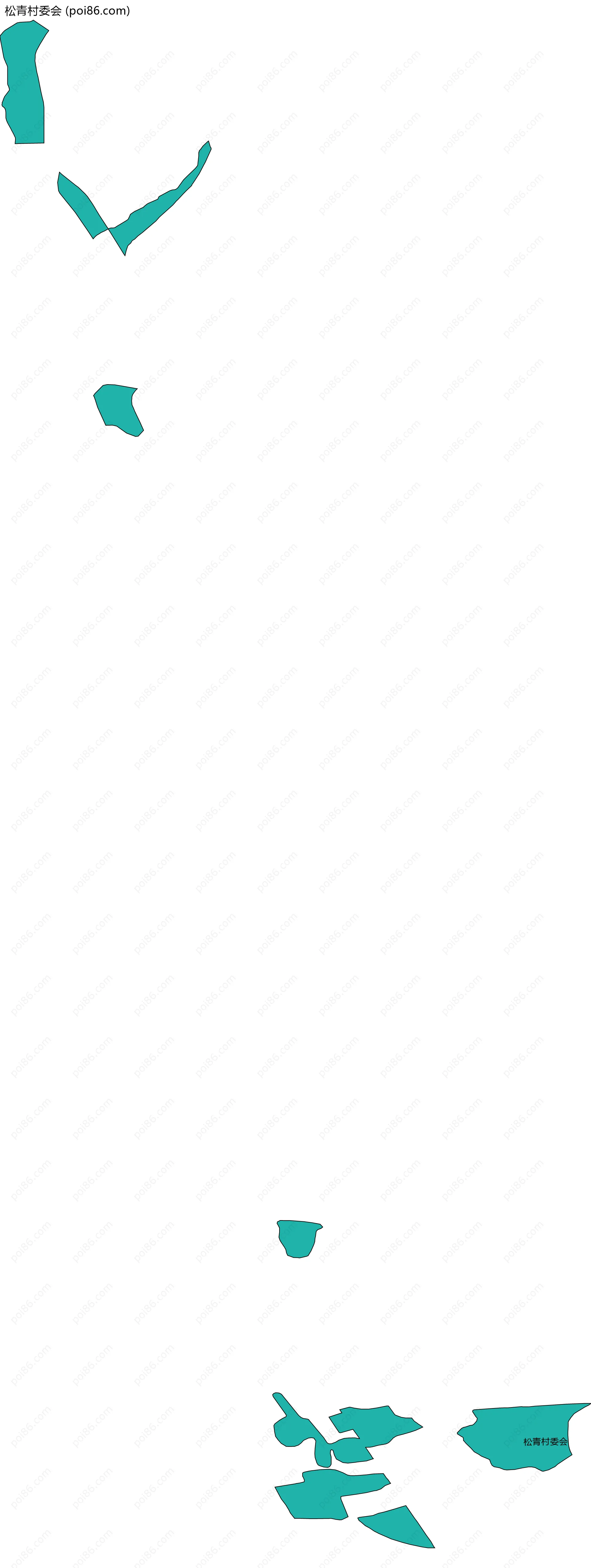 松青村委会边界地图