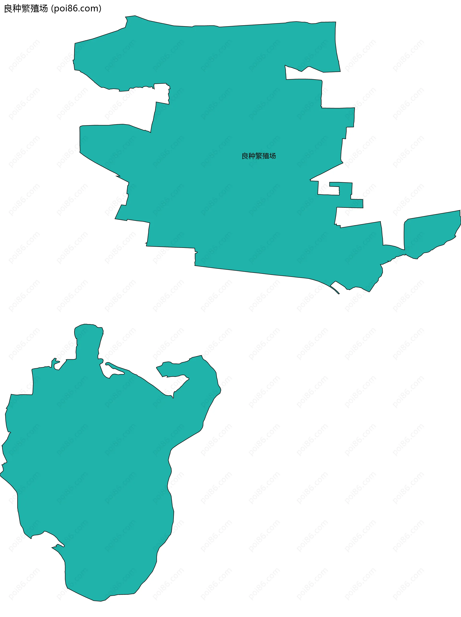 良种繁殖场边界地图