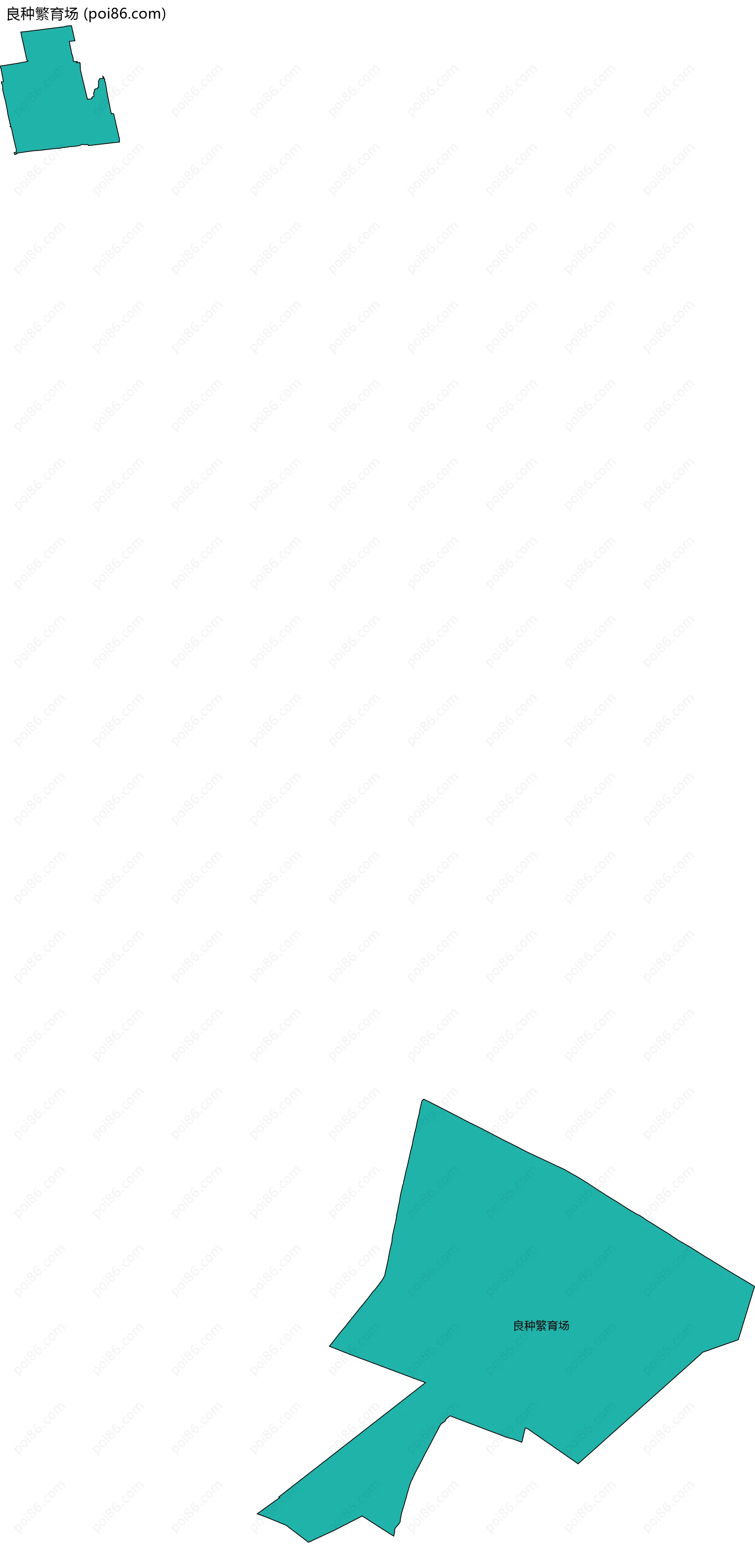 良种繁育场边界地图