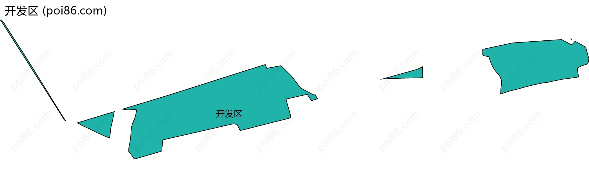 开发区边界地图