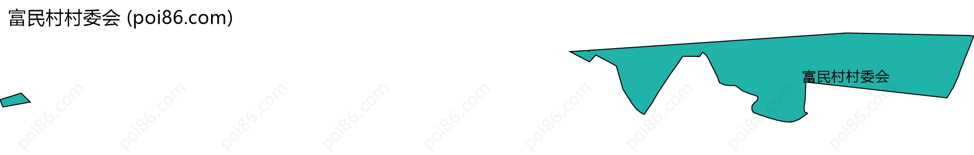 富民村村委会边界地图