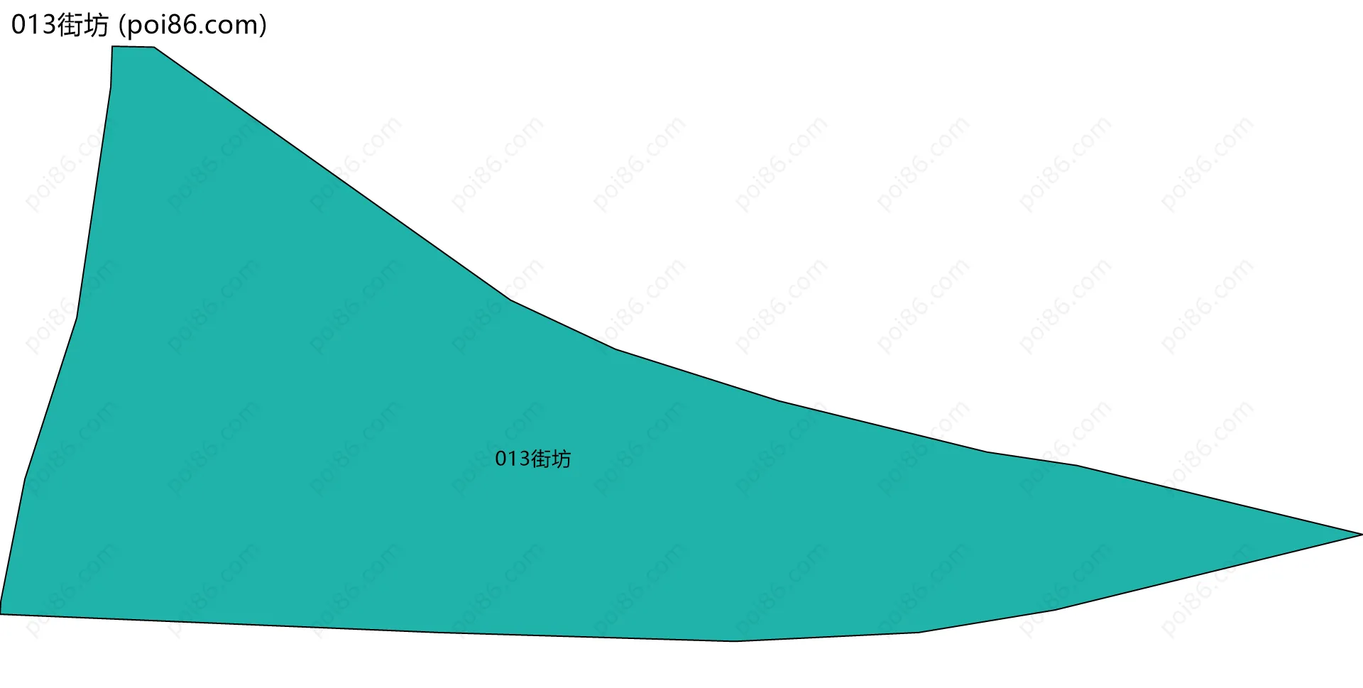 013街坊边界地图