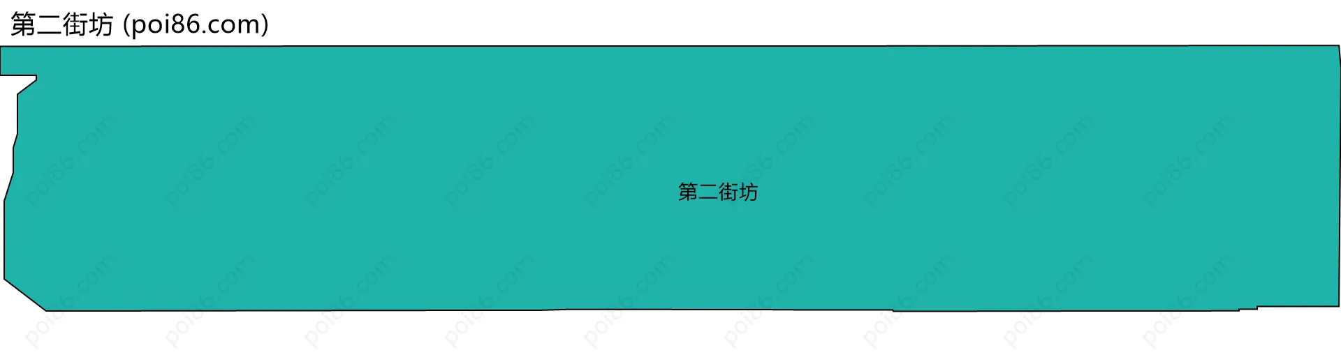 第二街坊边界地图