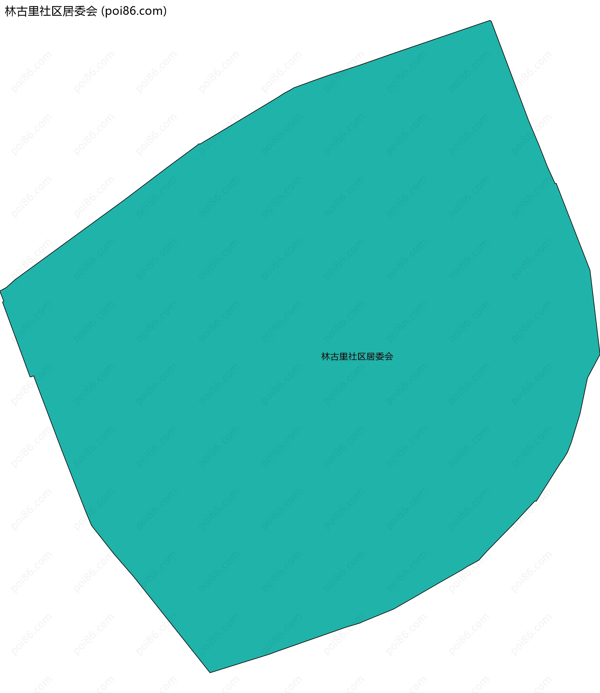 林古里社区居委会边界地图