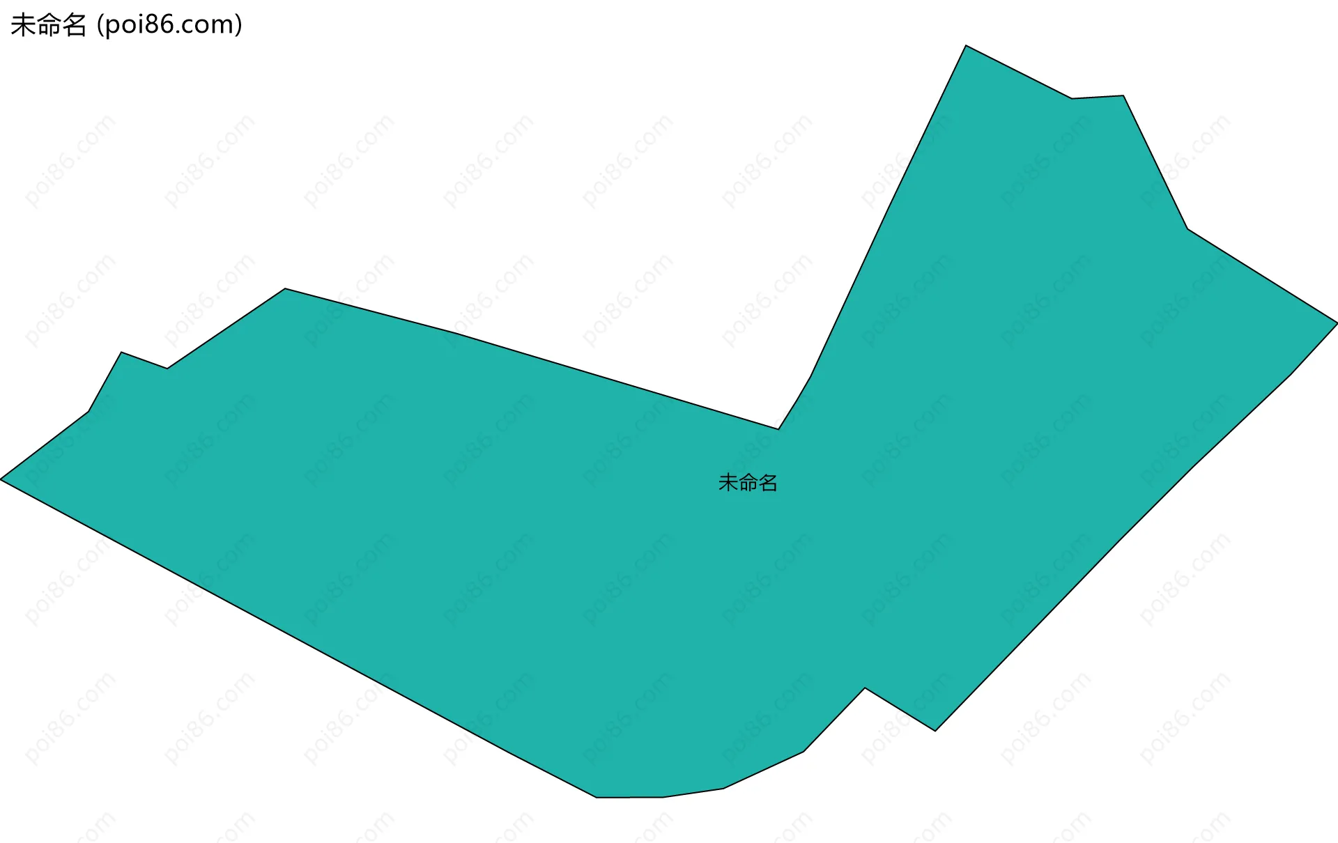 未命名边界地图