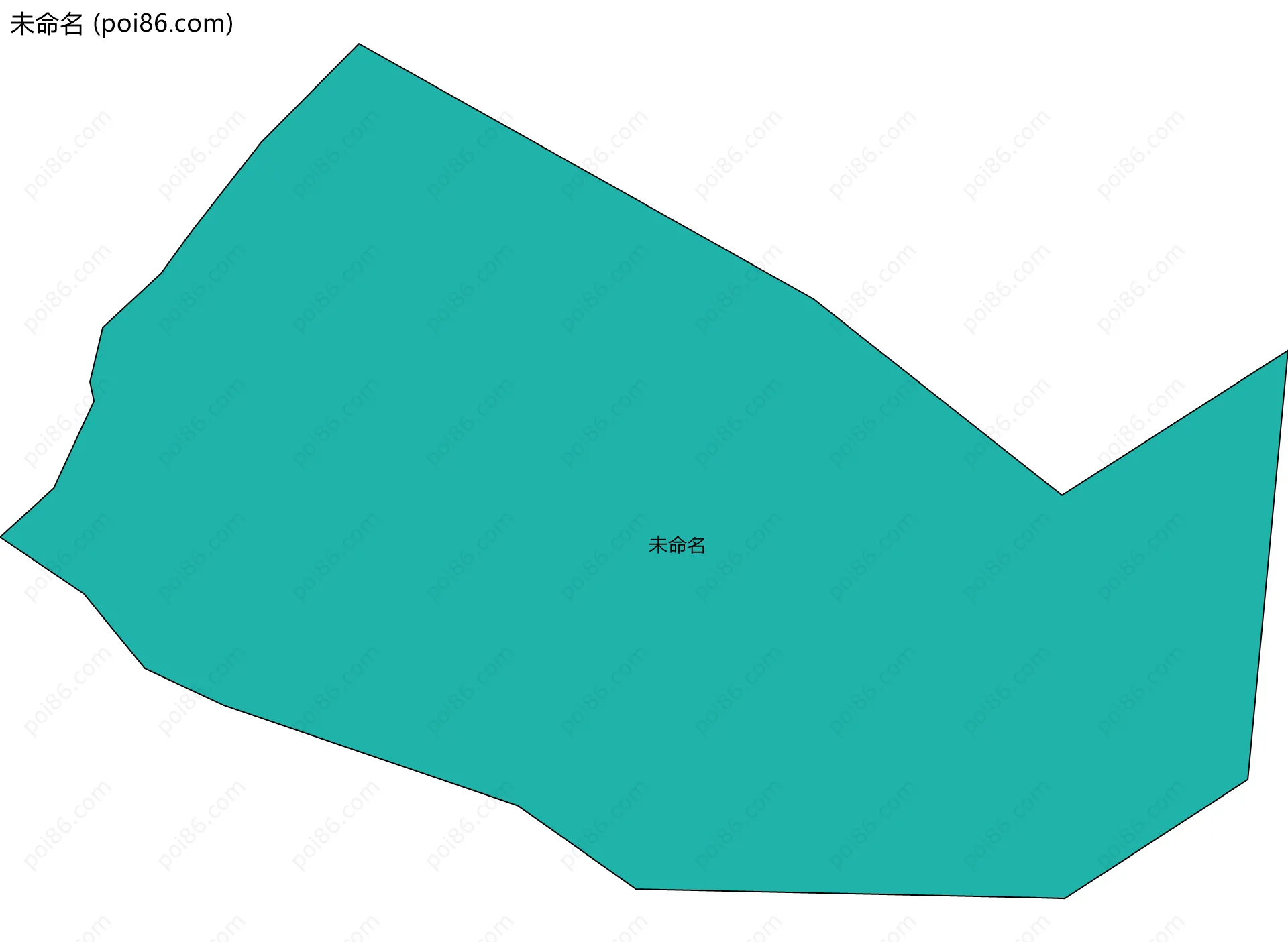 未命名边界地图