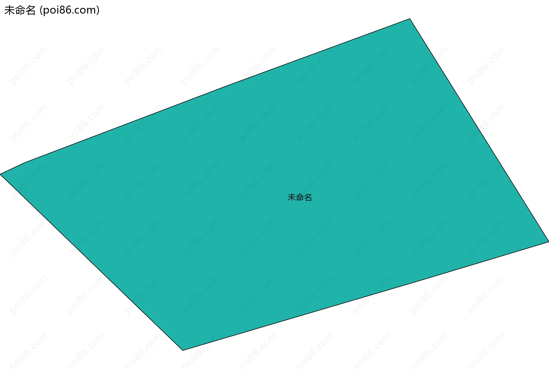 未命名边界地图