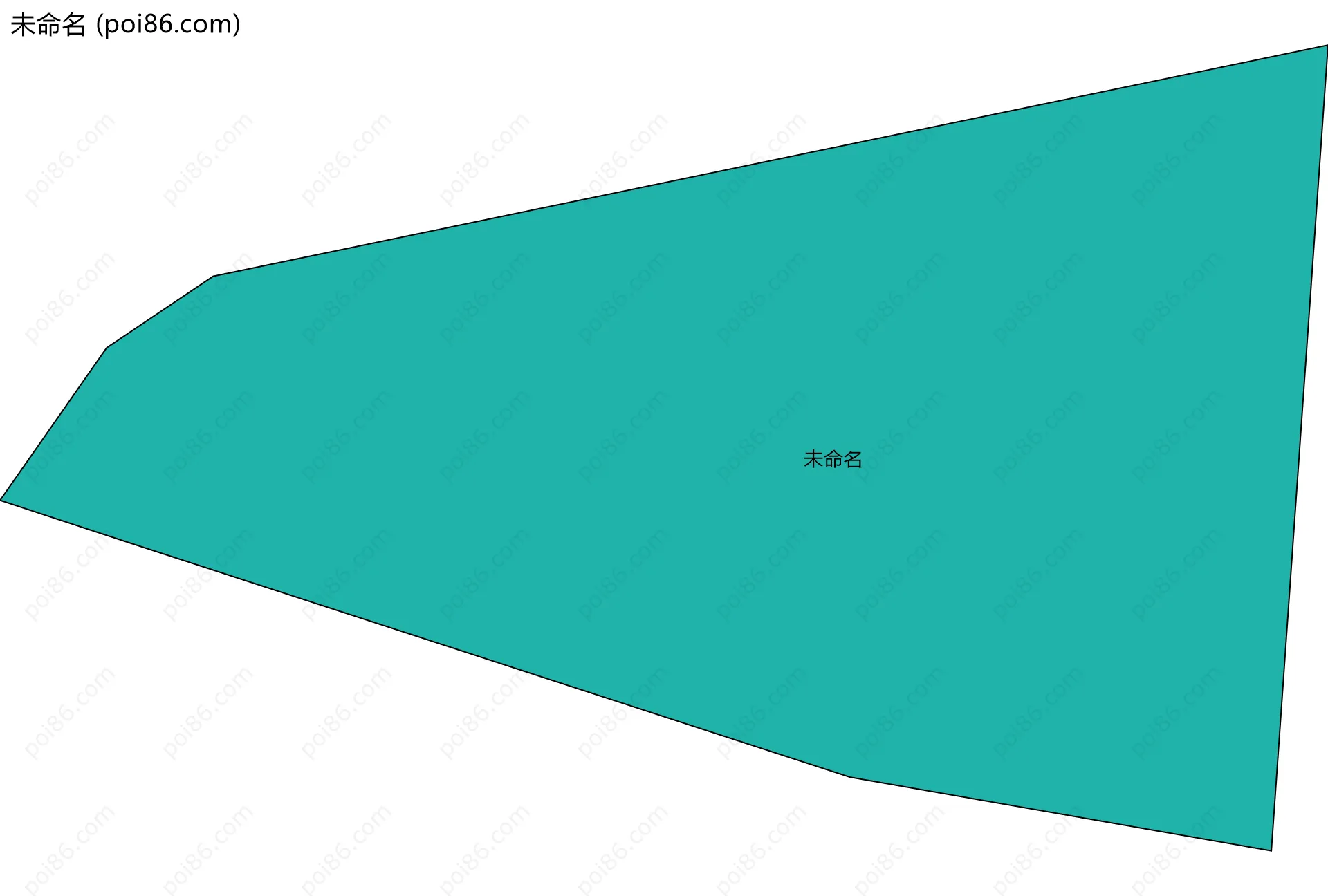 未命名边界地图