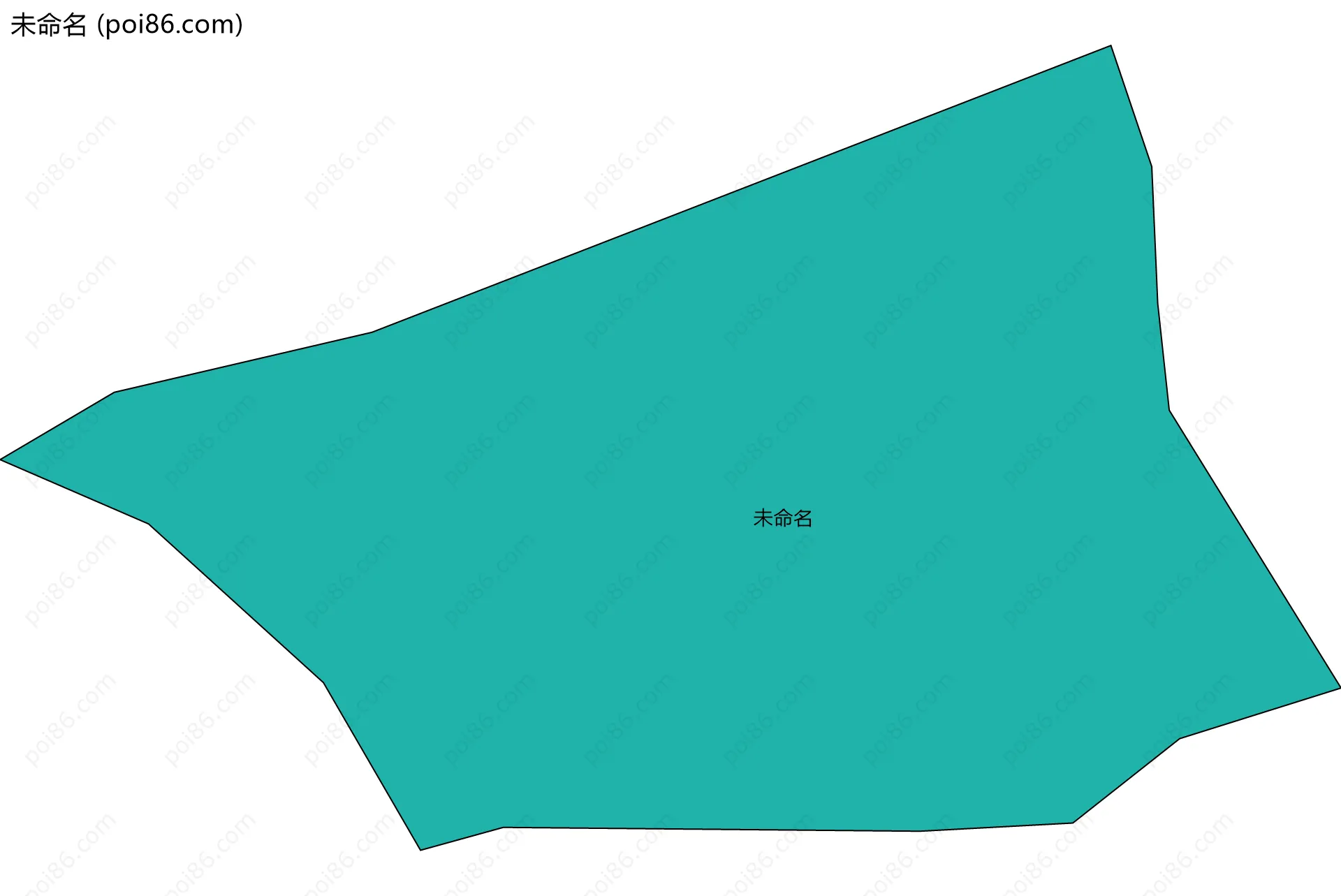 未命名边界地图