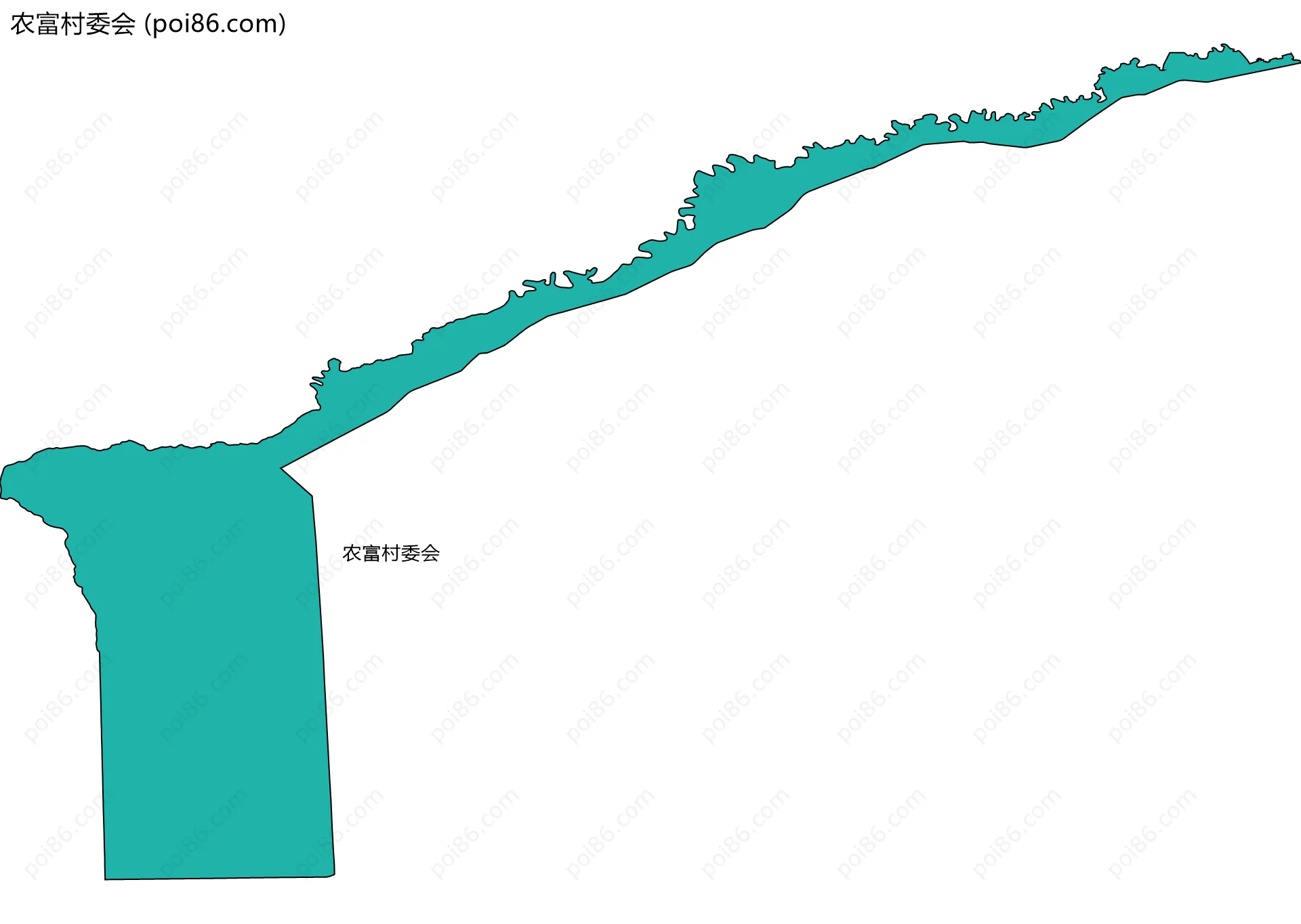 农富村委会边界地图