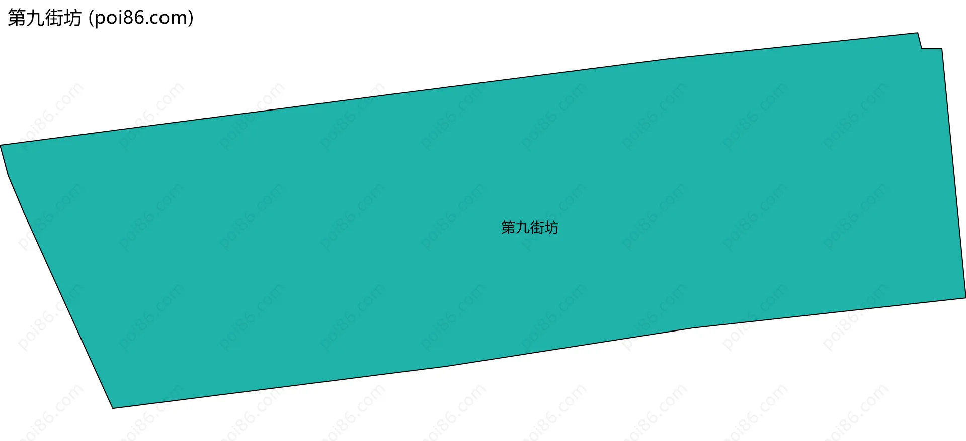 第九街坊边界地图