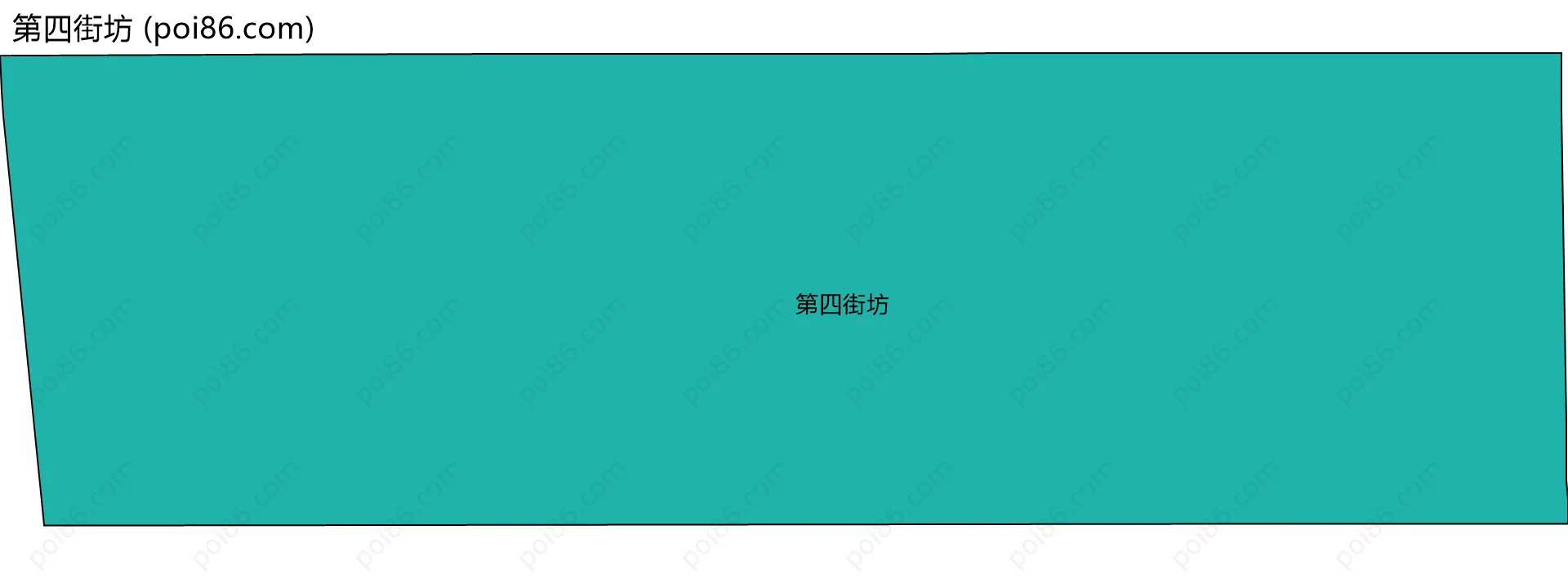 第四街坊边界地图