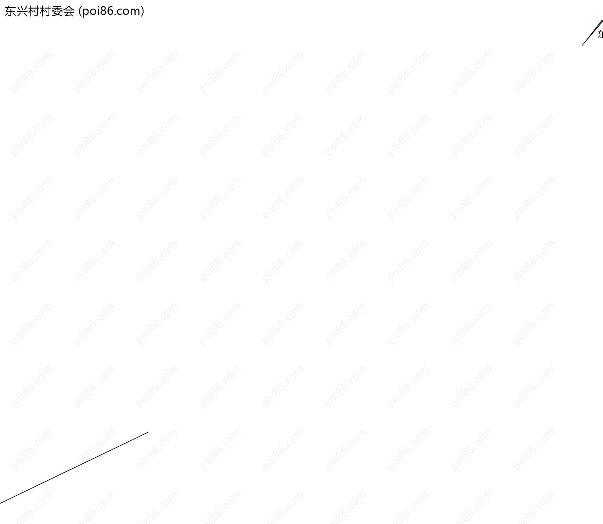 东兴村村委会边界地图