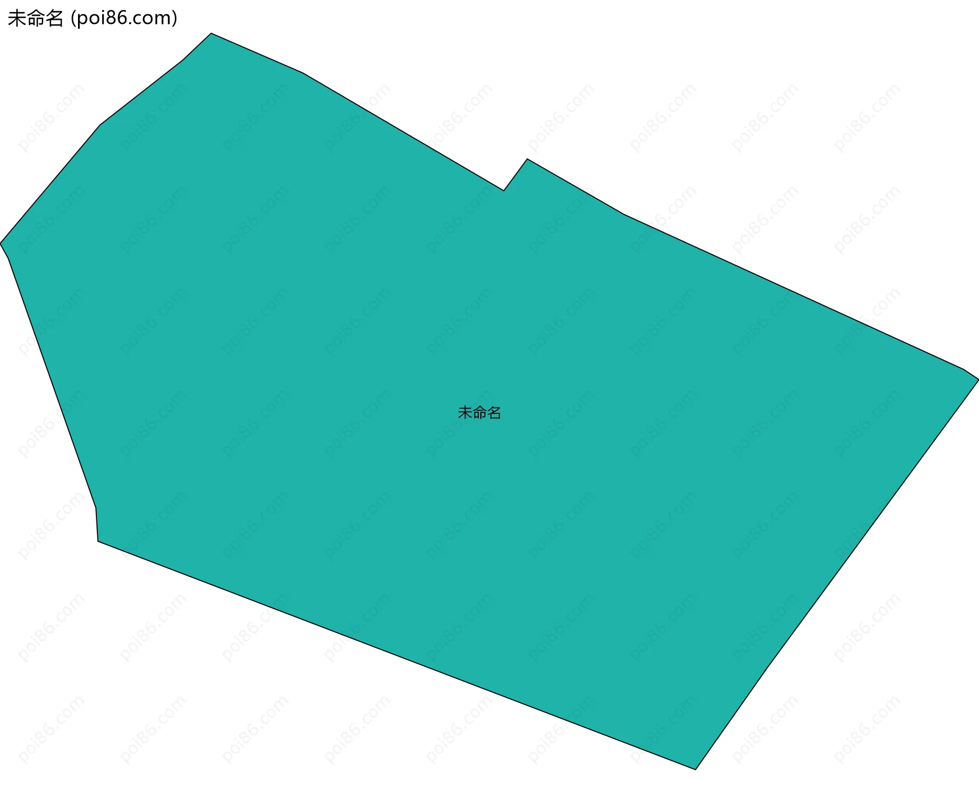 未命名边界地图