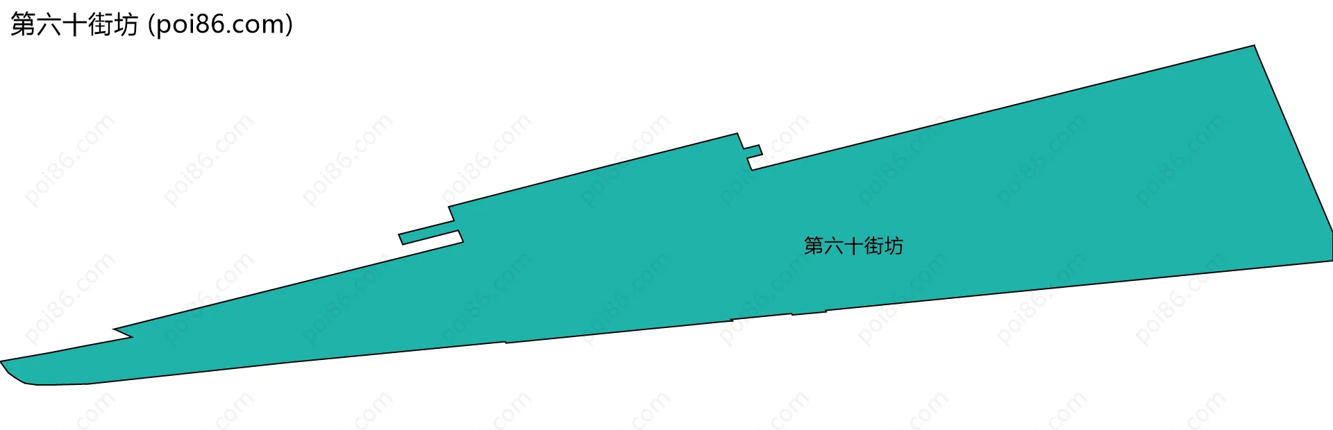 第六十街坊边界地图