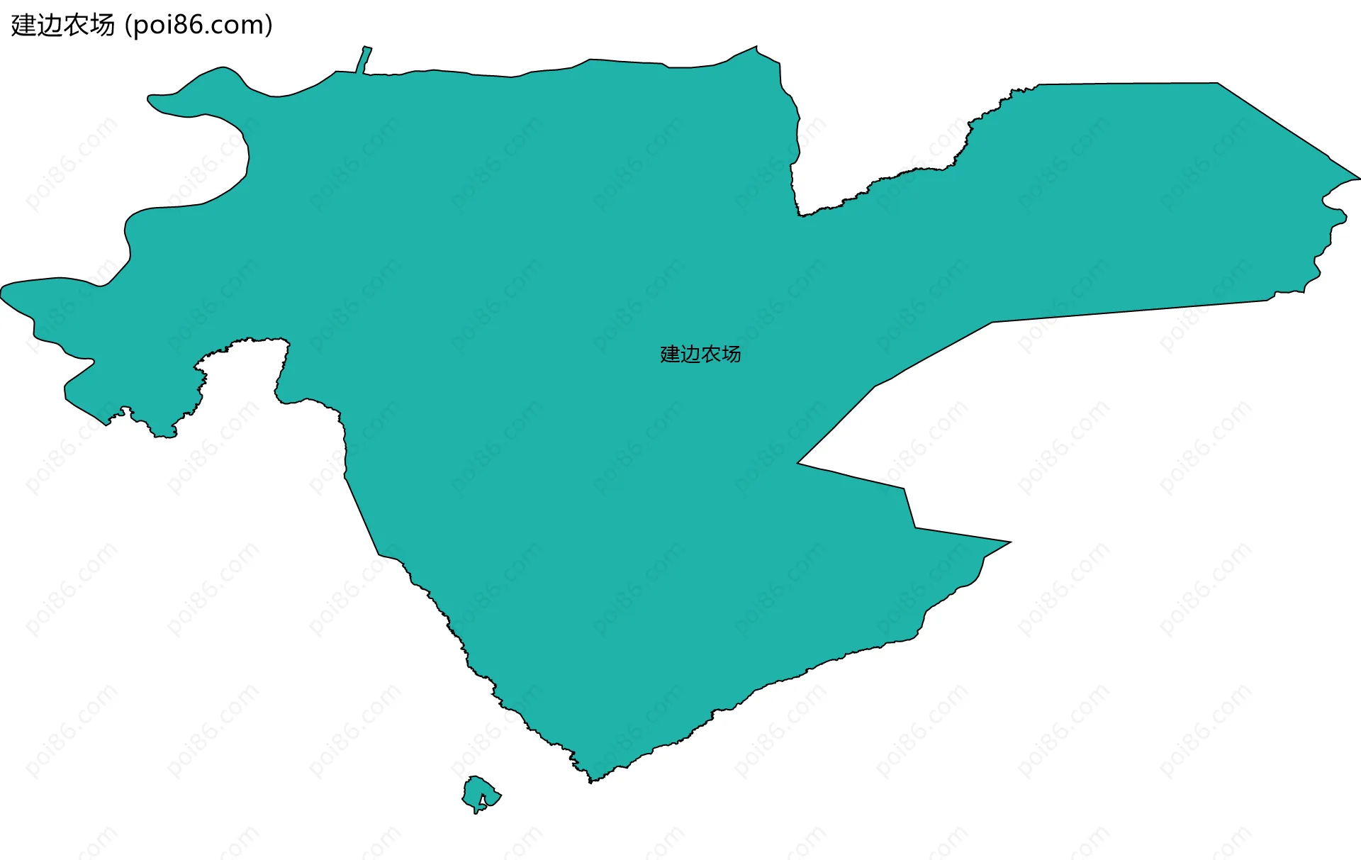 建边农场边界地图