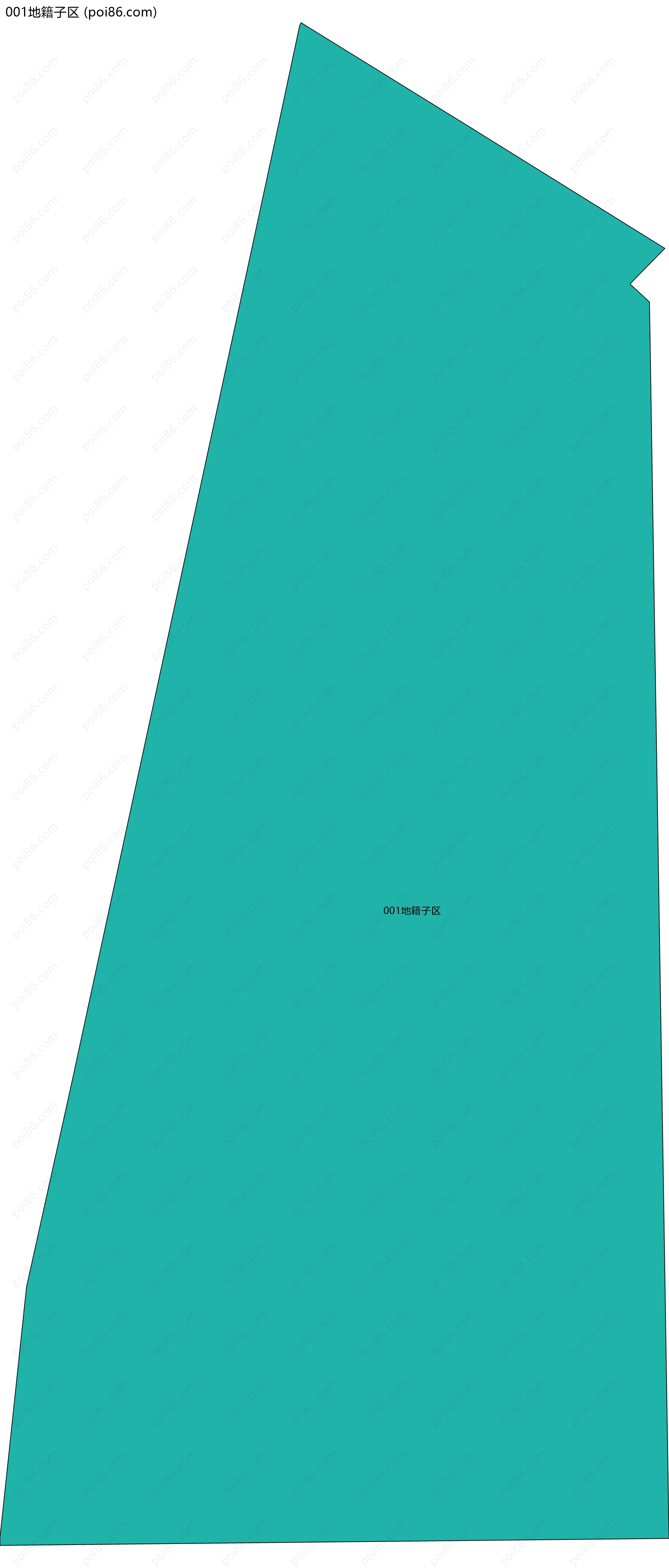 001地籍子区边界地图