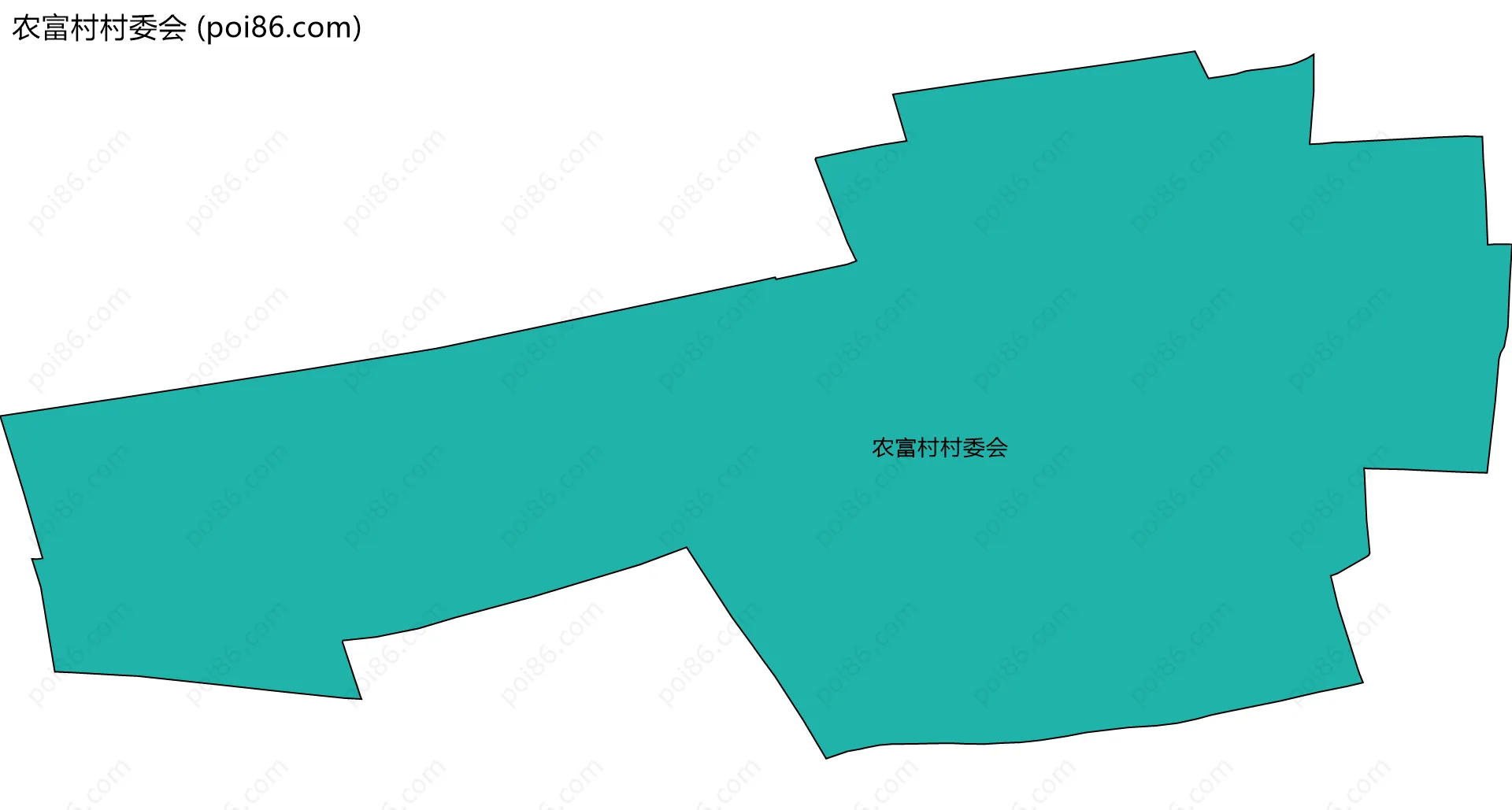 农富村村委会边界地图