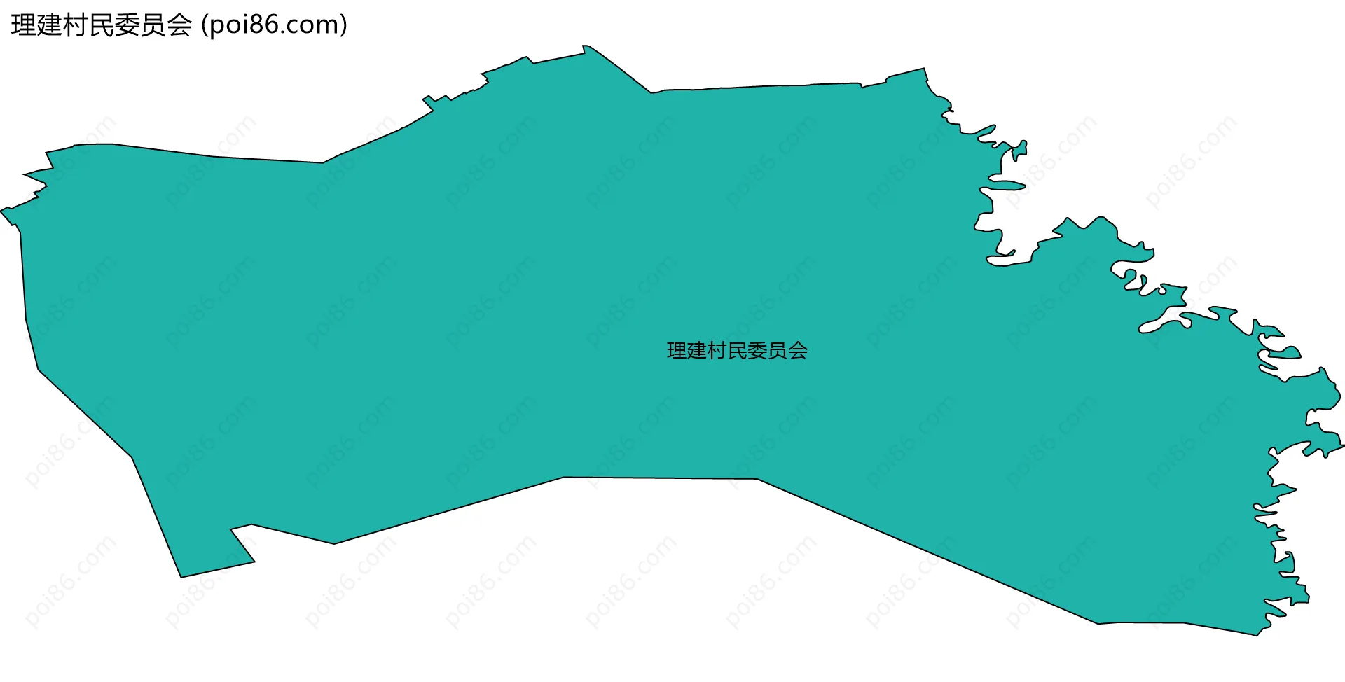 理建村民委员会边界地图