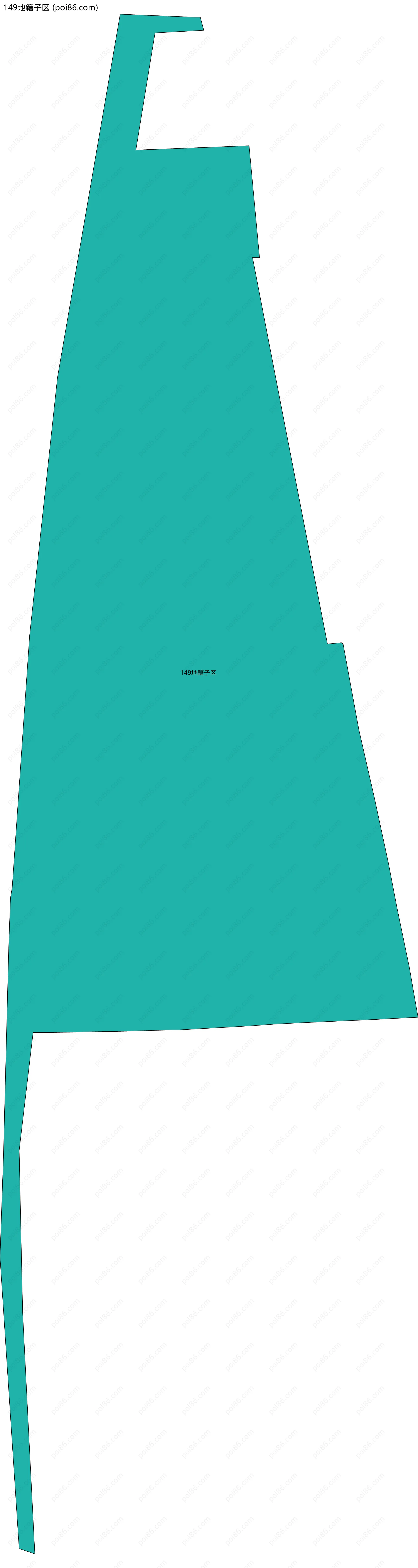 149地籍子区边界地图