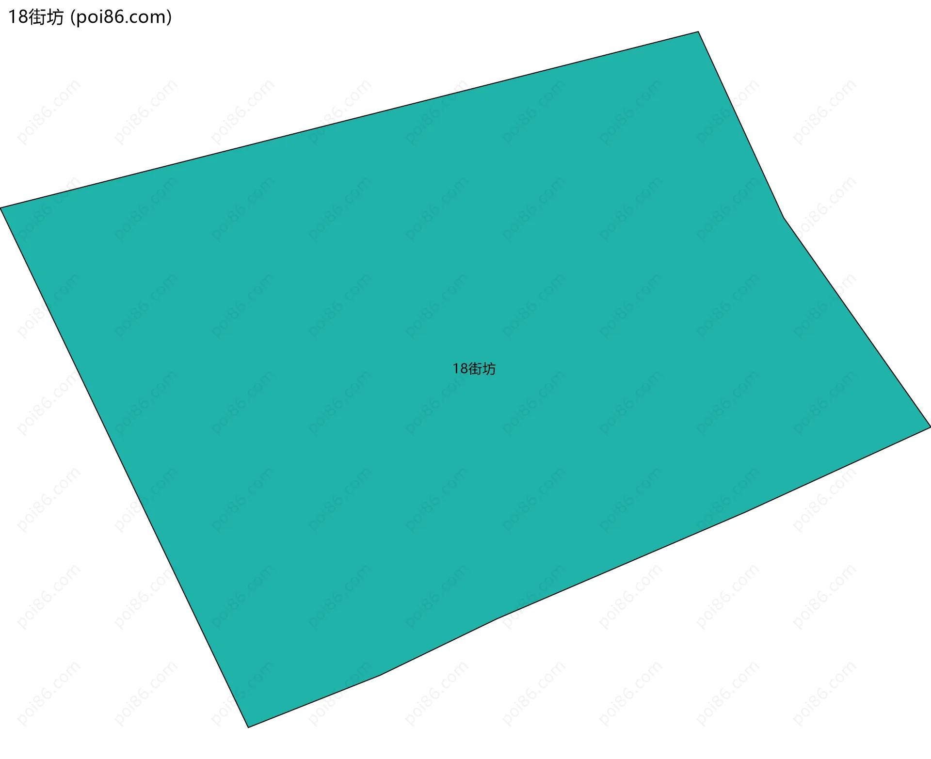 18街坊边界地图
