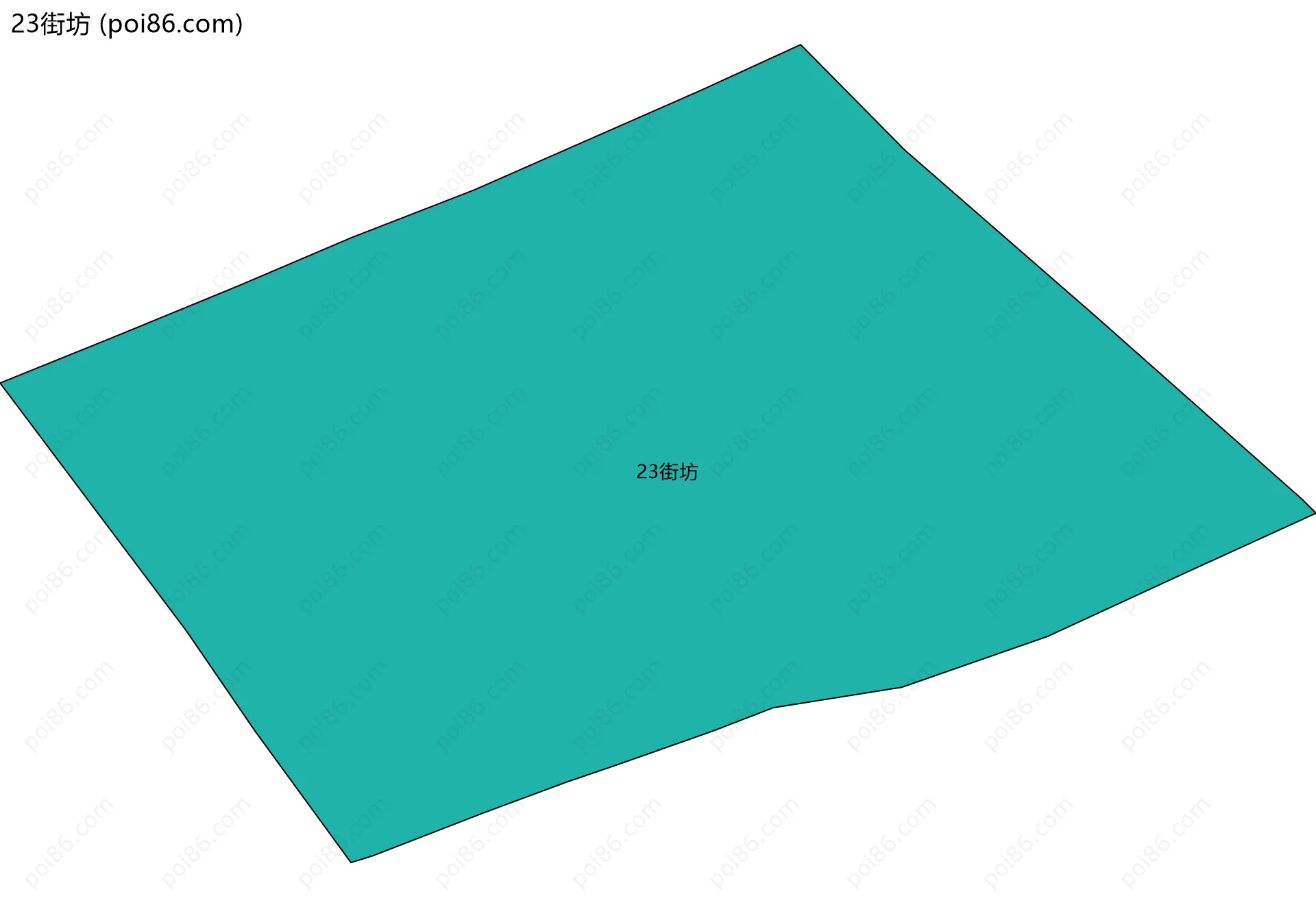 23街坊边界地图